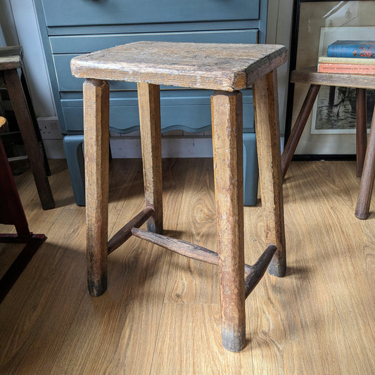 Rustic French Stool
