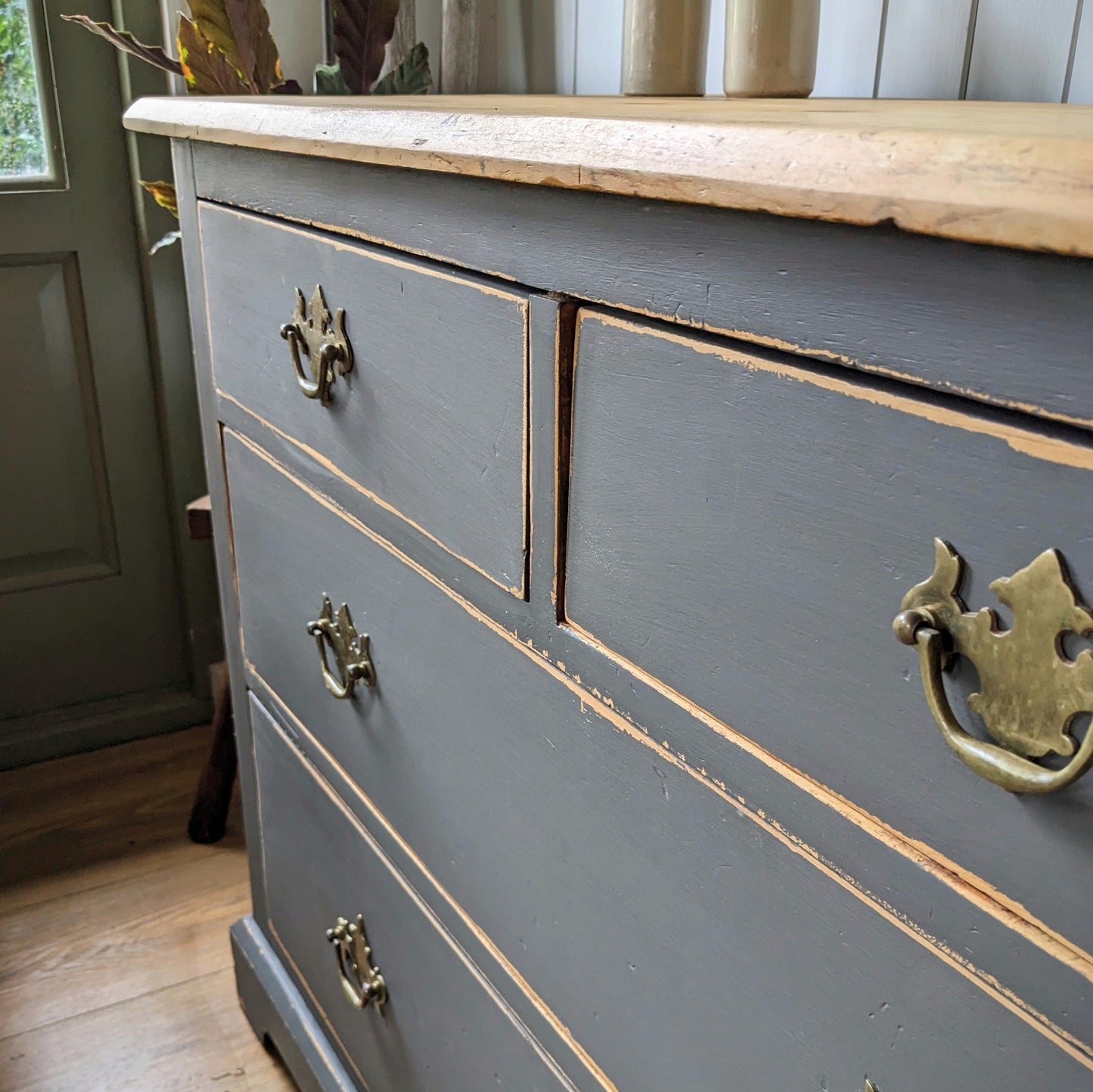 Painted Victorian Chest of Drawers