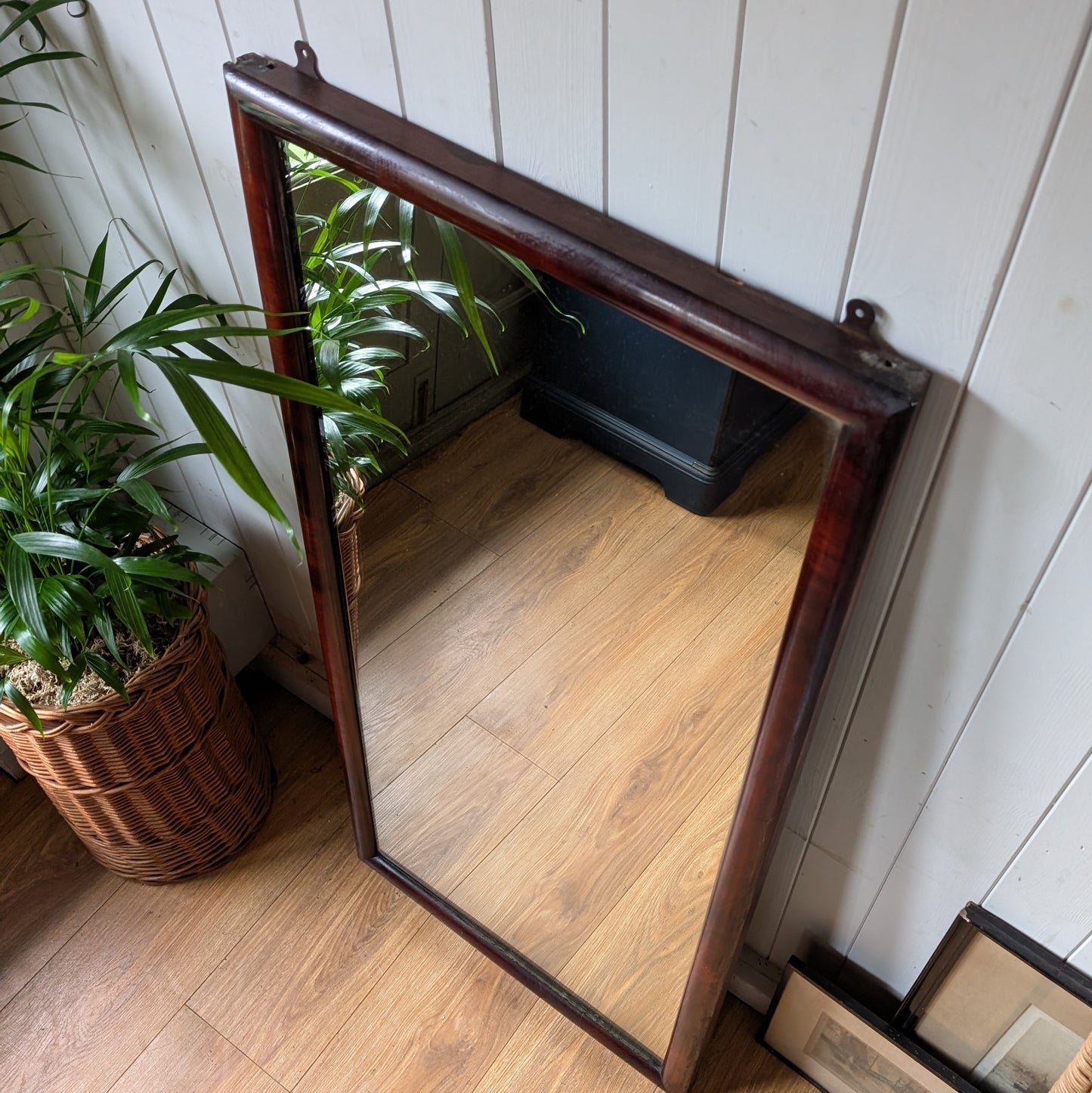 Large Victorian Shop Mirror