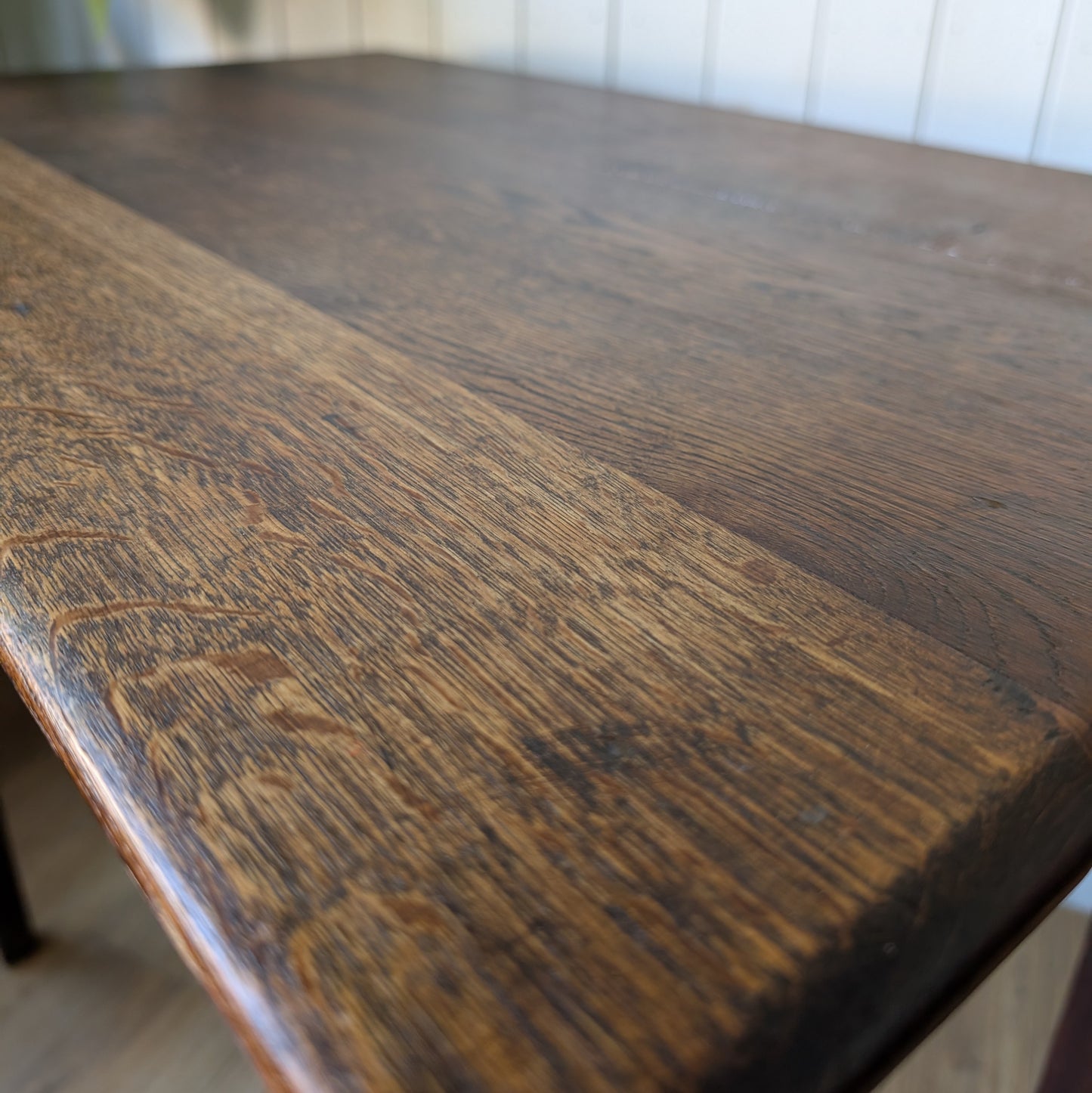 Small Antique Oak Writing Desk