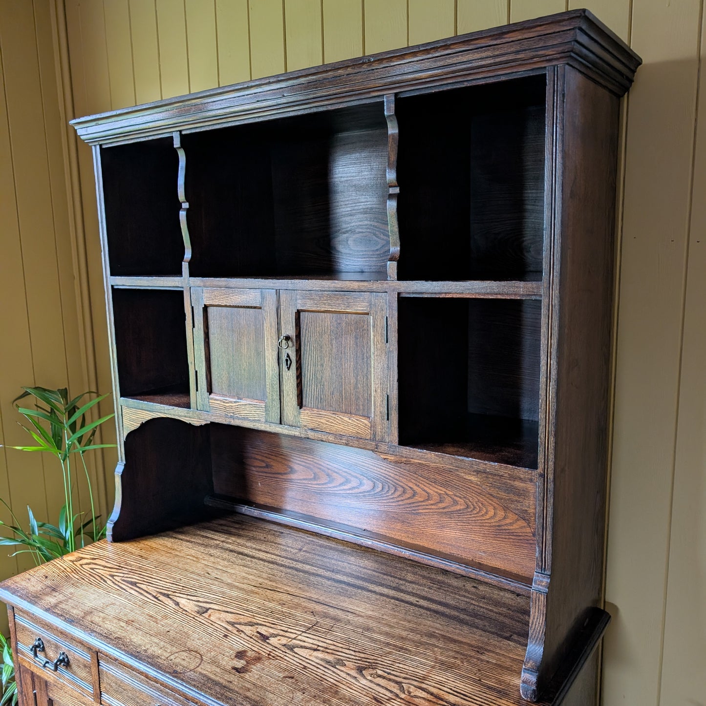 Small Arts And Crafts Oak Dresser