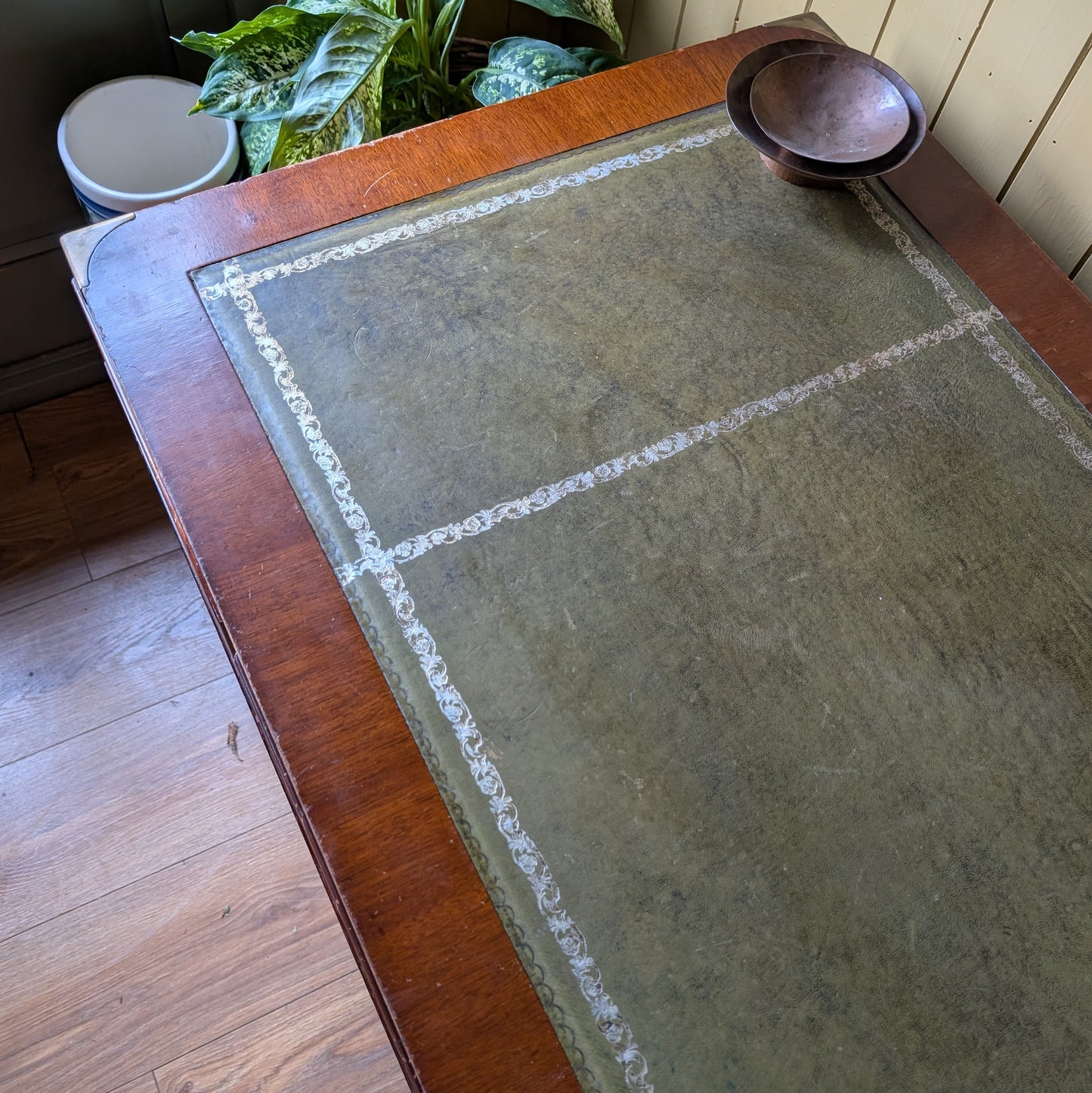 Vintage Campaign Style Desk