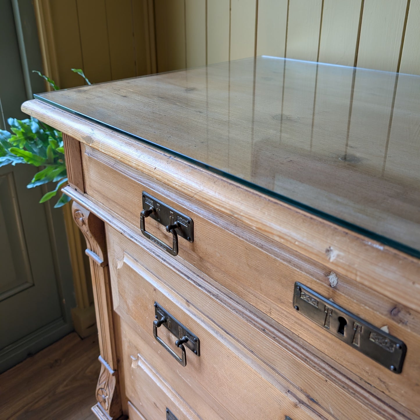 Rustic Antique French Chest of Drawers