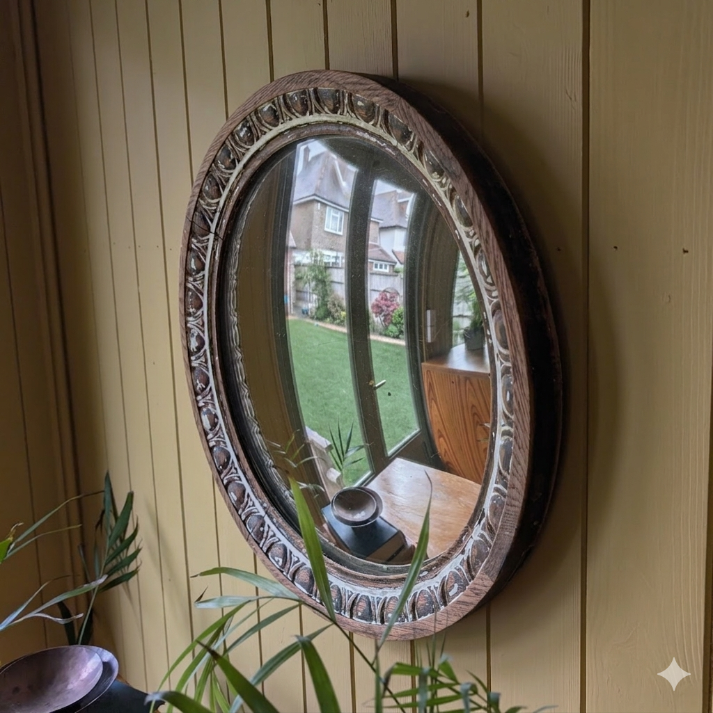 Antique Convex Mirror