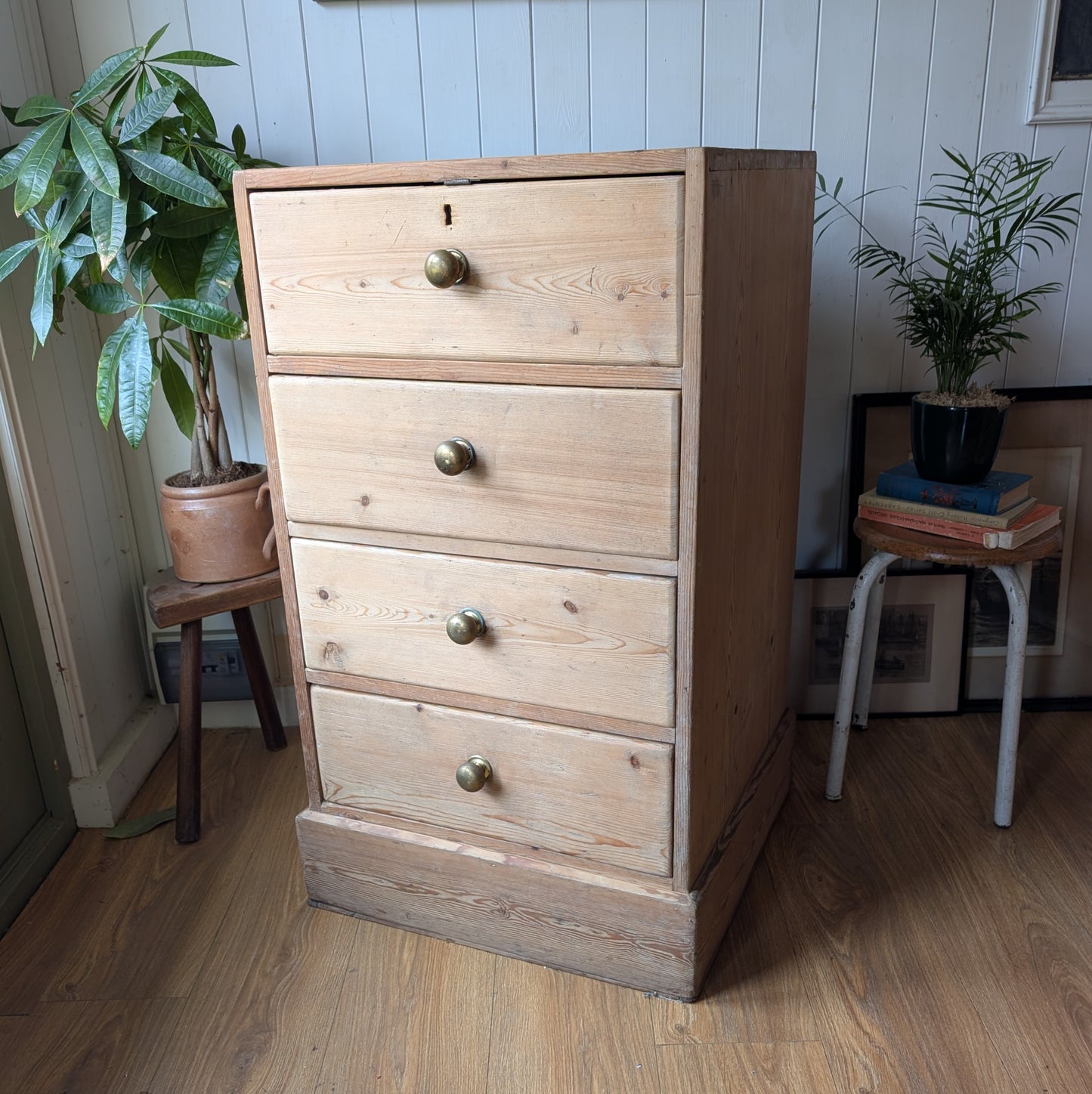 Victorian Pine Workshop Drawers