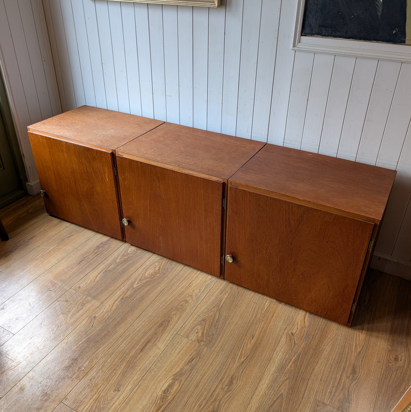 Individual Vintage Wood Boxes Cupboards