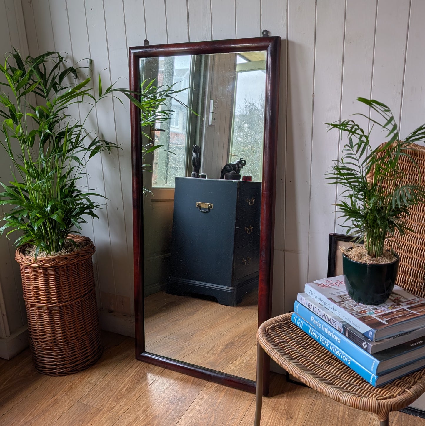 Large Victorian Shop Mirror