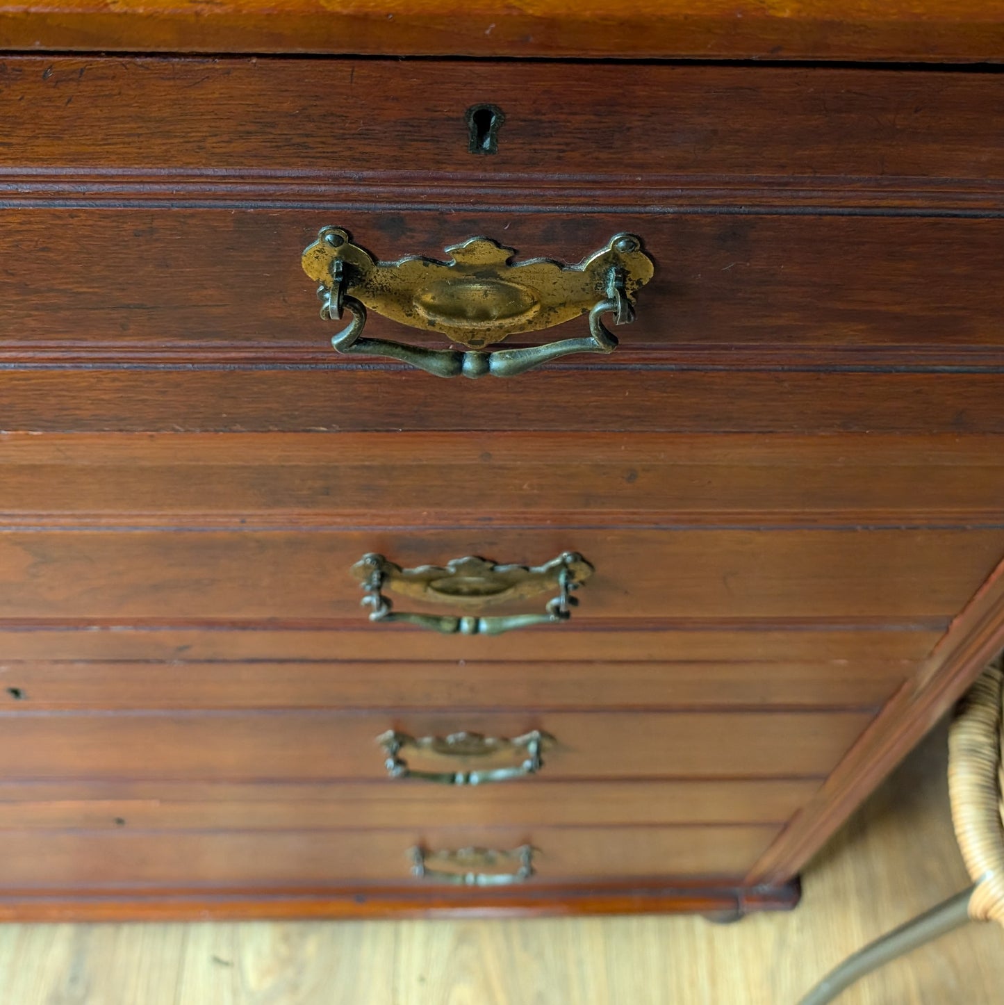 Antique Walnut Chest of Drawers