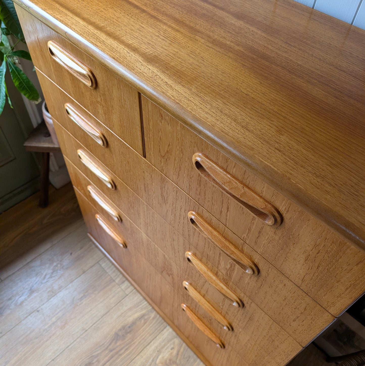 Tall Mid Century Chest of Drawers by Meredrew