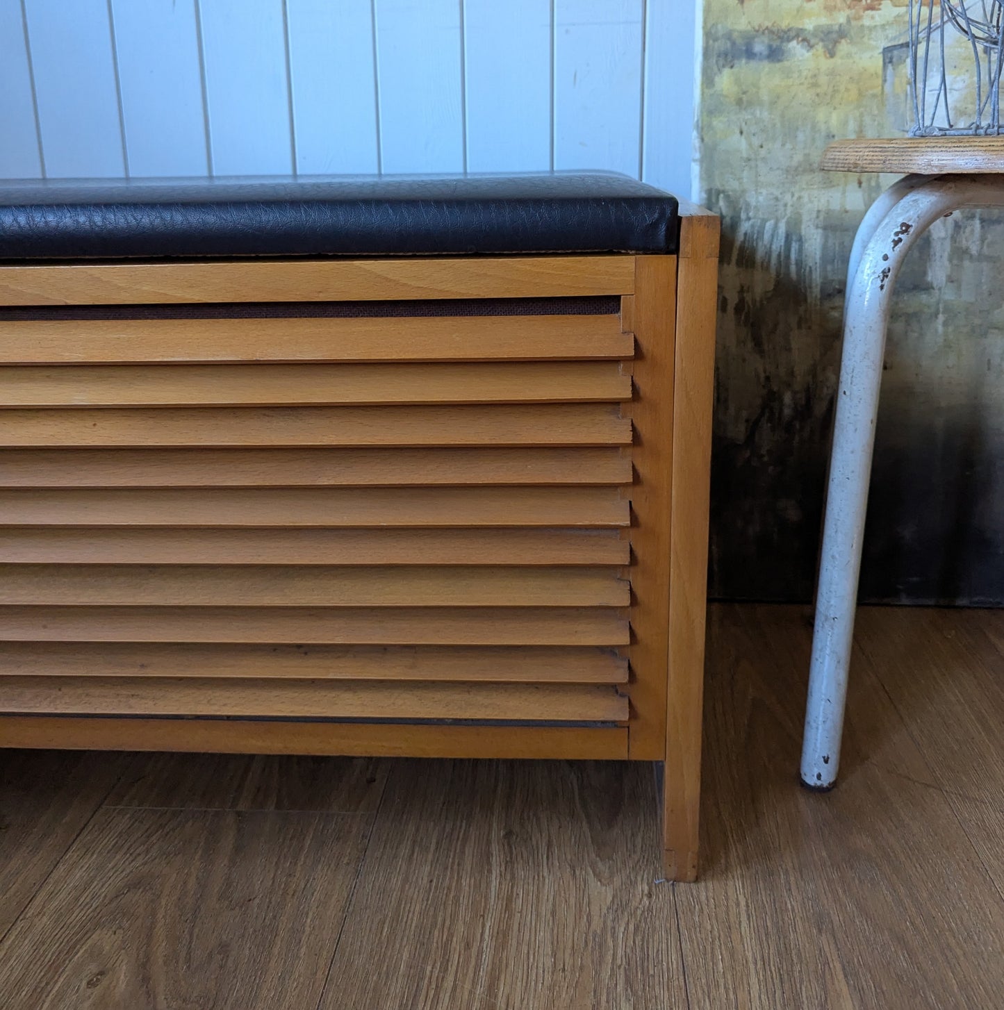 Mid Century Storage Bench