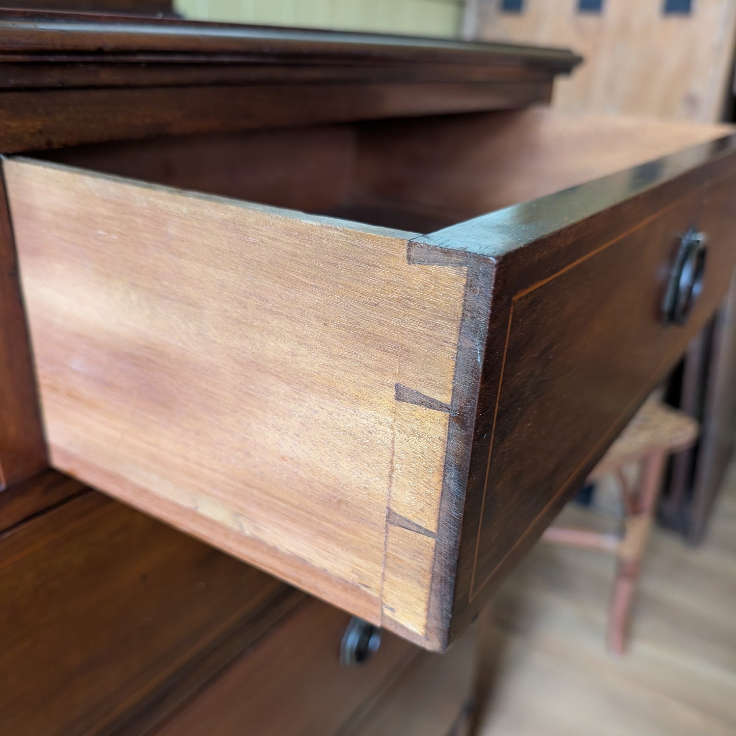 Antique Inlaid Chest of Drawers