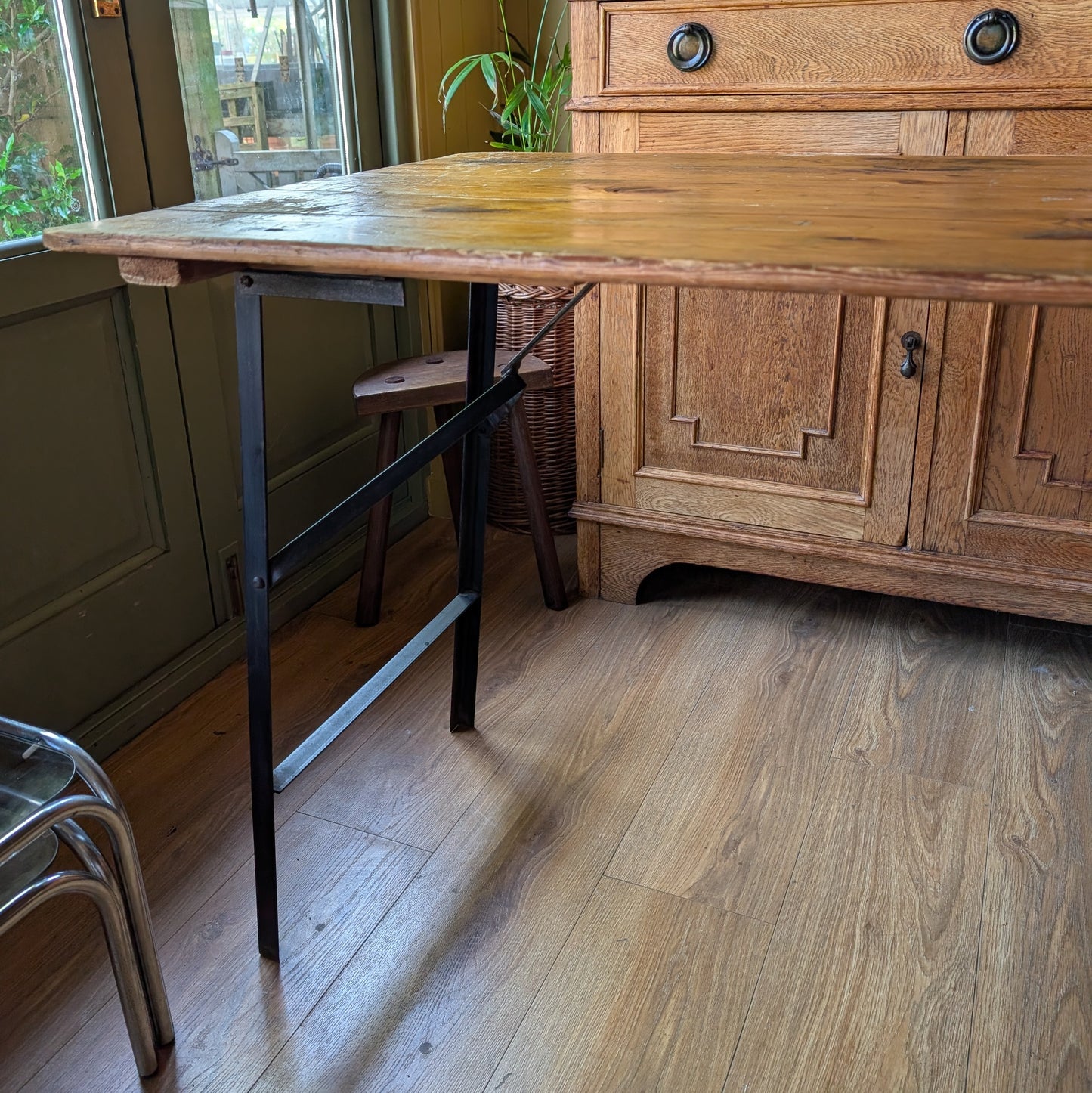 Vintage Trestle Table