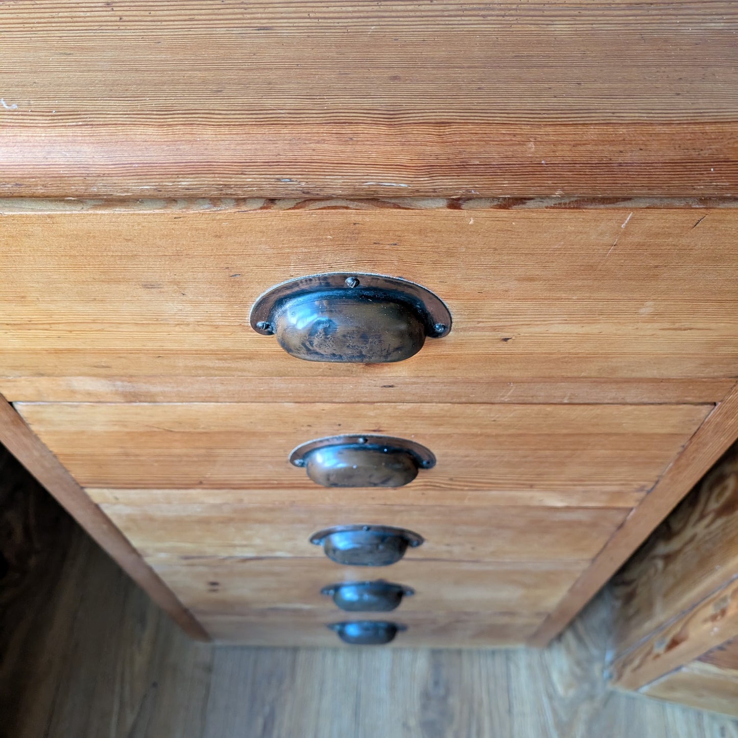 Pair of Antique Pine Drawers