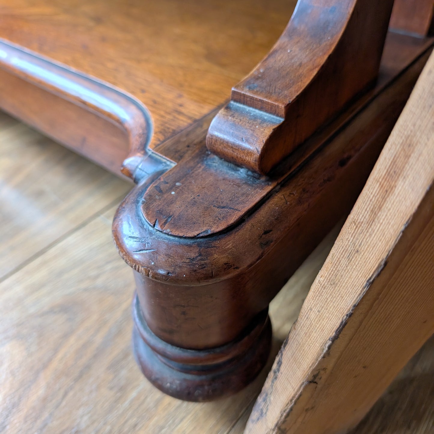 Antique Victorian Mahogany Three-Tier Buffet Server & Console Table