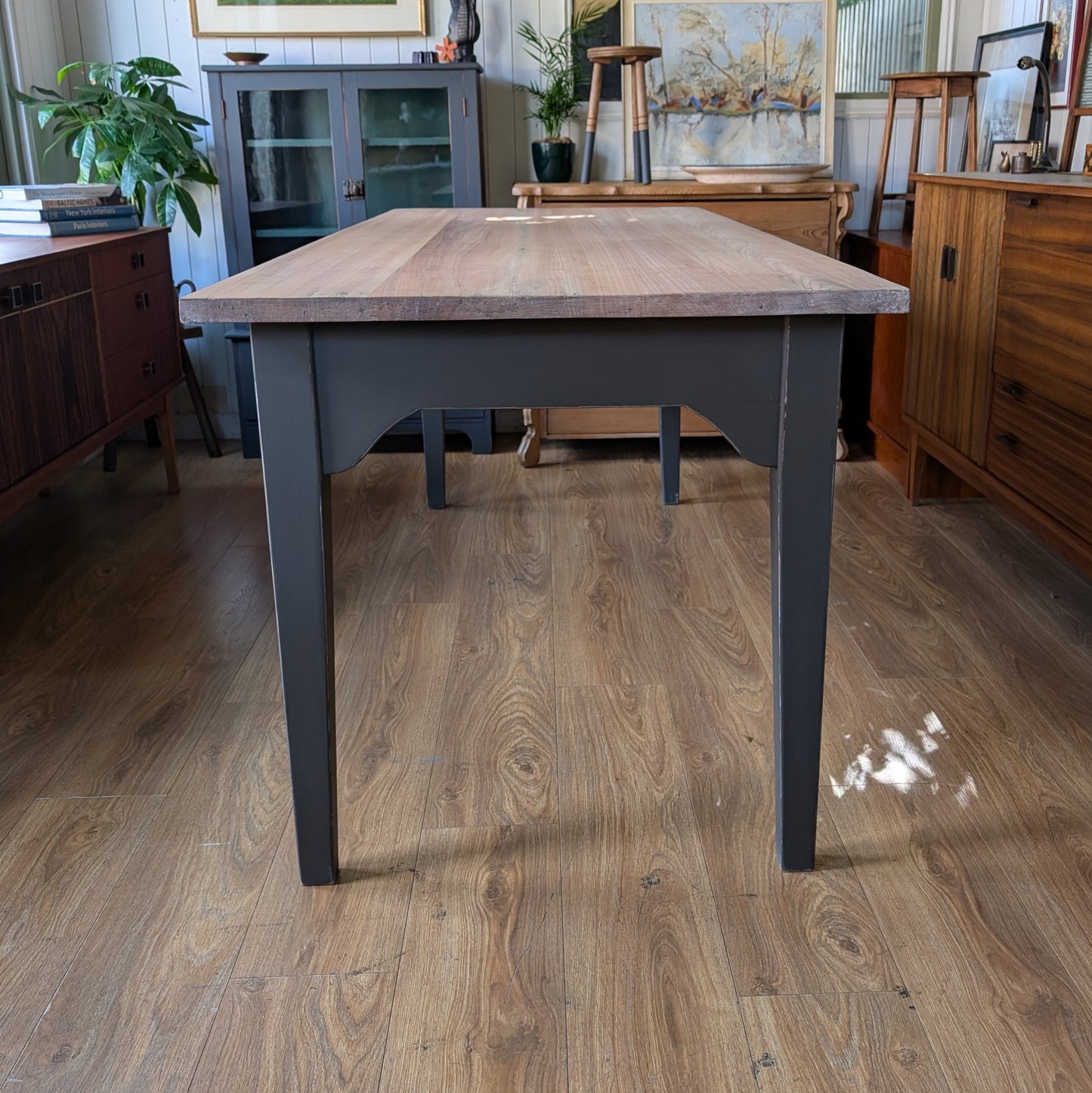 Vintage French Farmhouse Table [ref:7385]