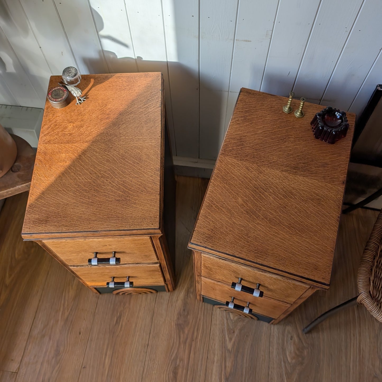Art Deco Bedside Tables