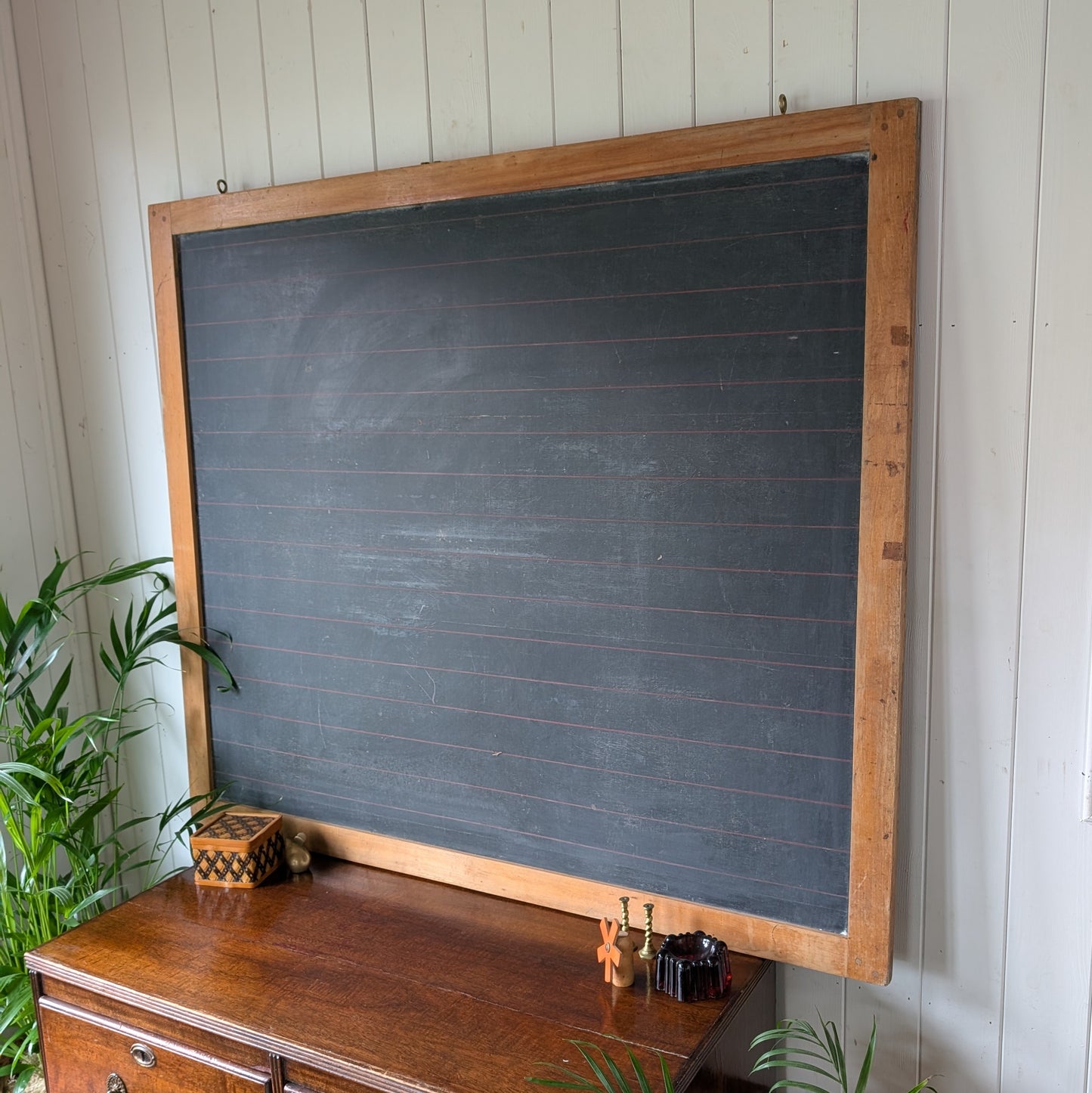 Large Vintage Double Sided Chalkboard