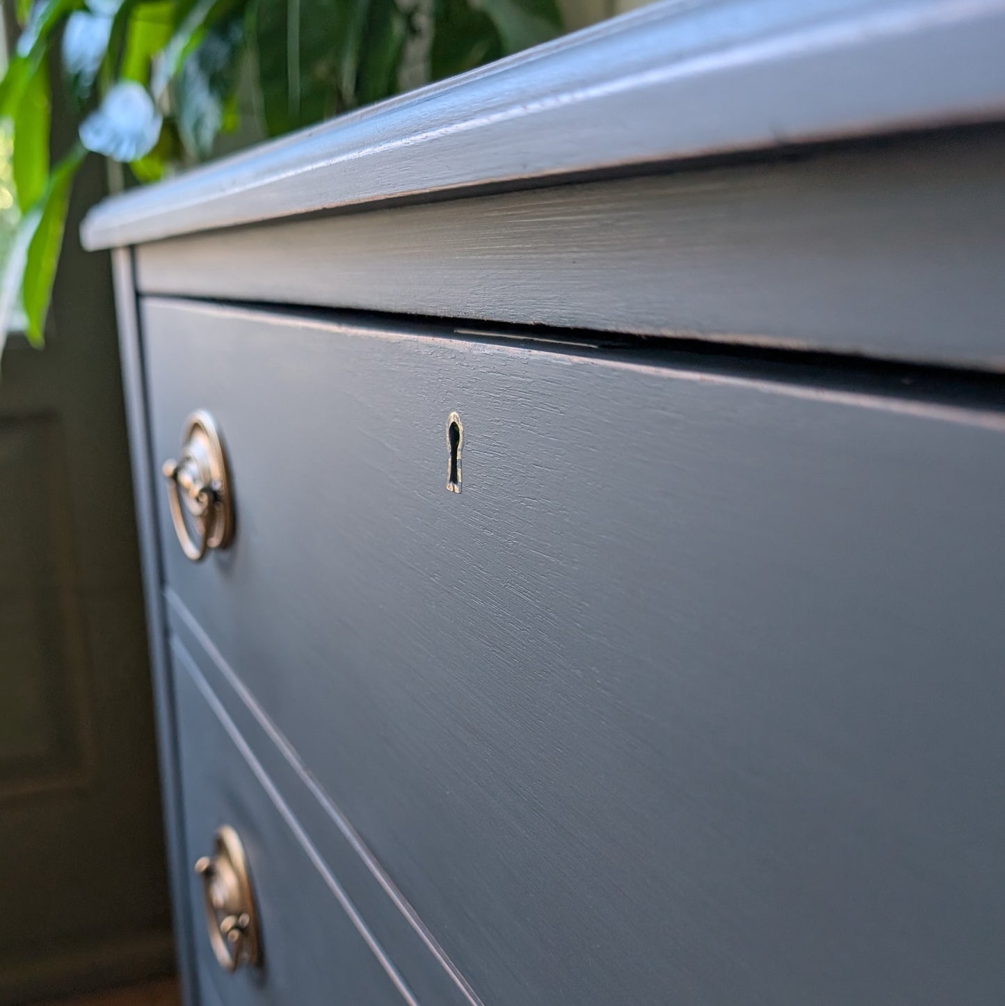 Small Painted Antique Chest of Drawers