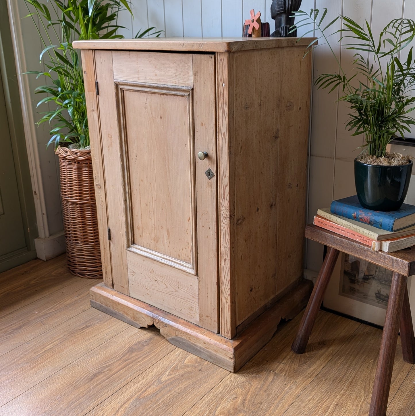 Small Victorian Pine Cupboard