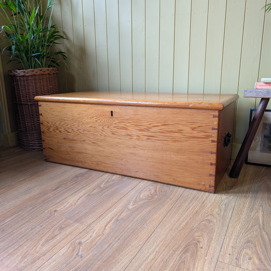 Small Victorian Pine Chest