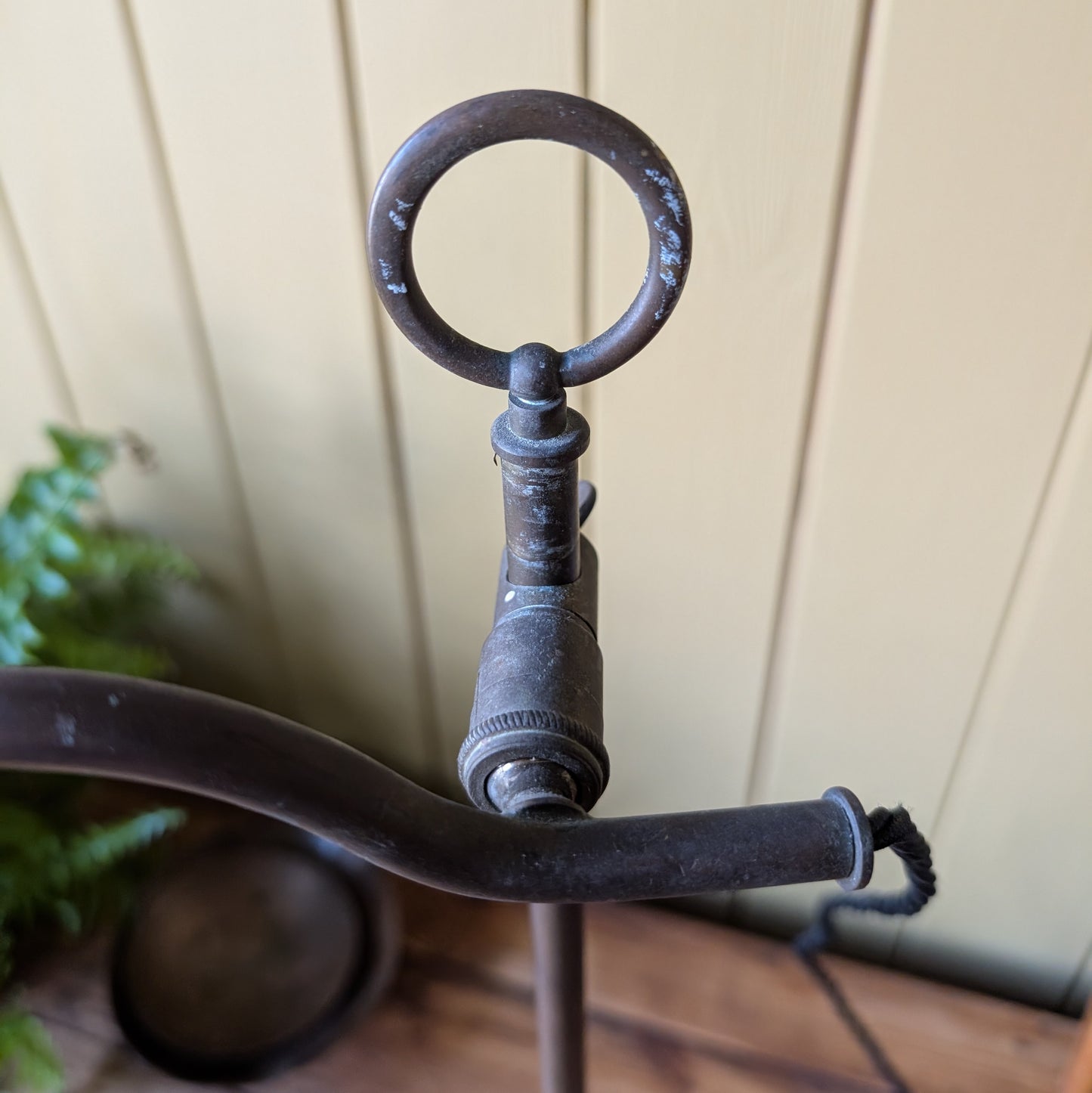 Antique French Rise and Fall Task Lamp