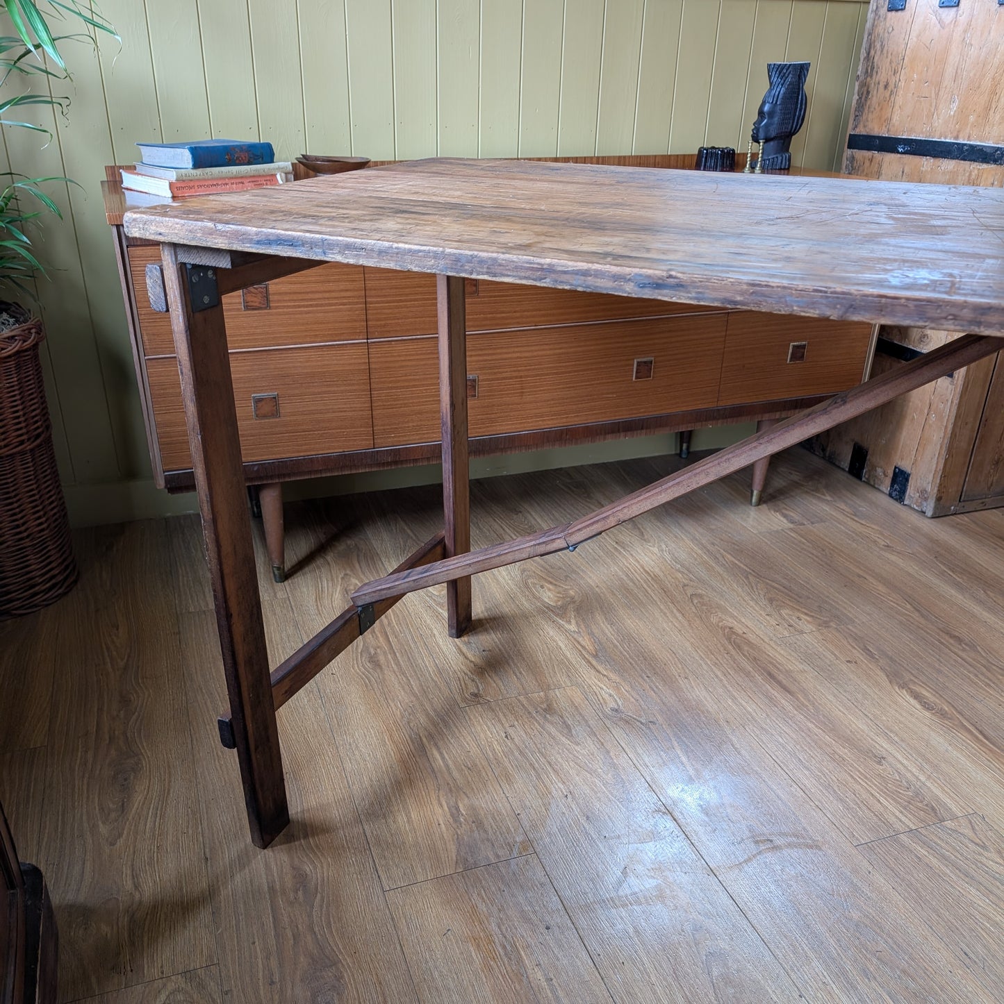 Antique Trestle Table