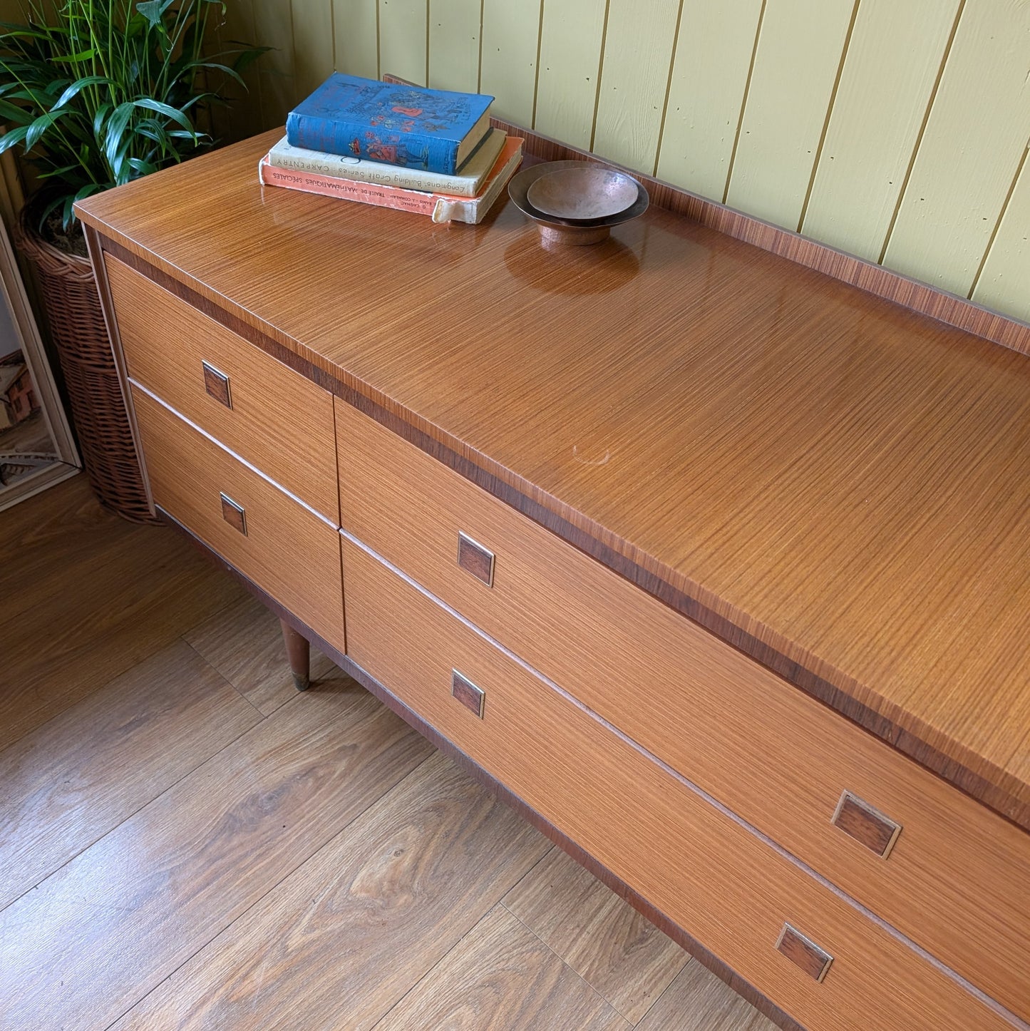 Long and Low Mid Century Drawer Unit