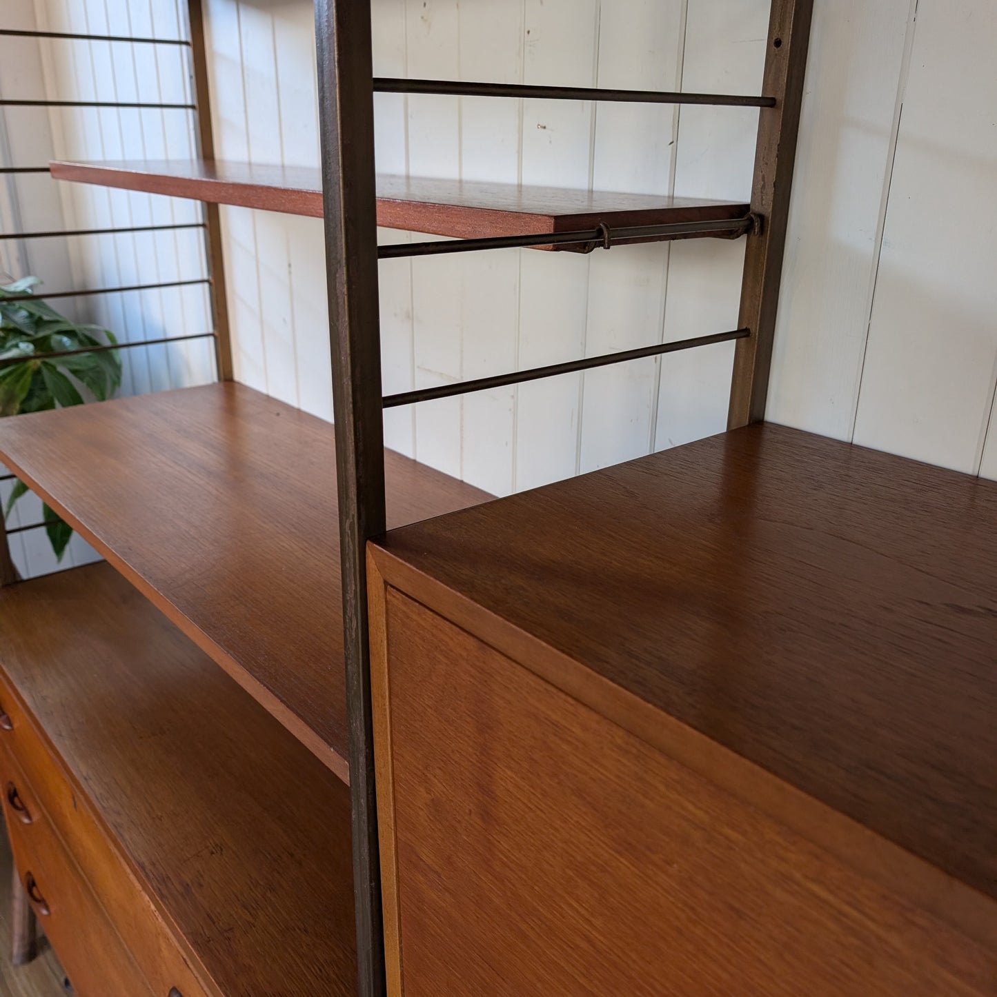 Mid Century Ladderax Shelving Unit