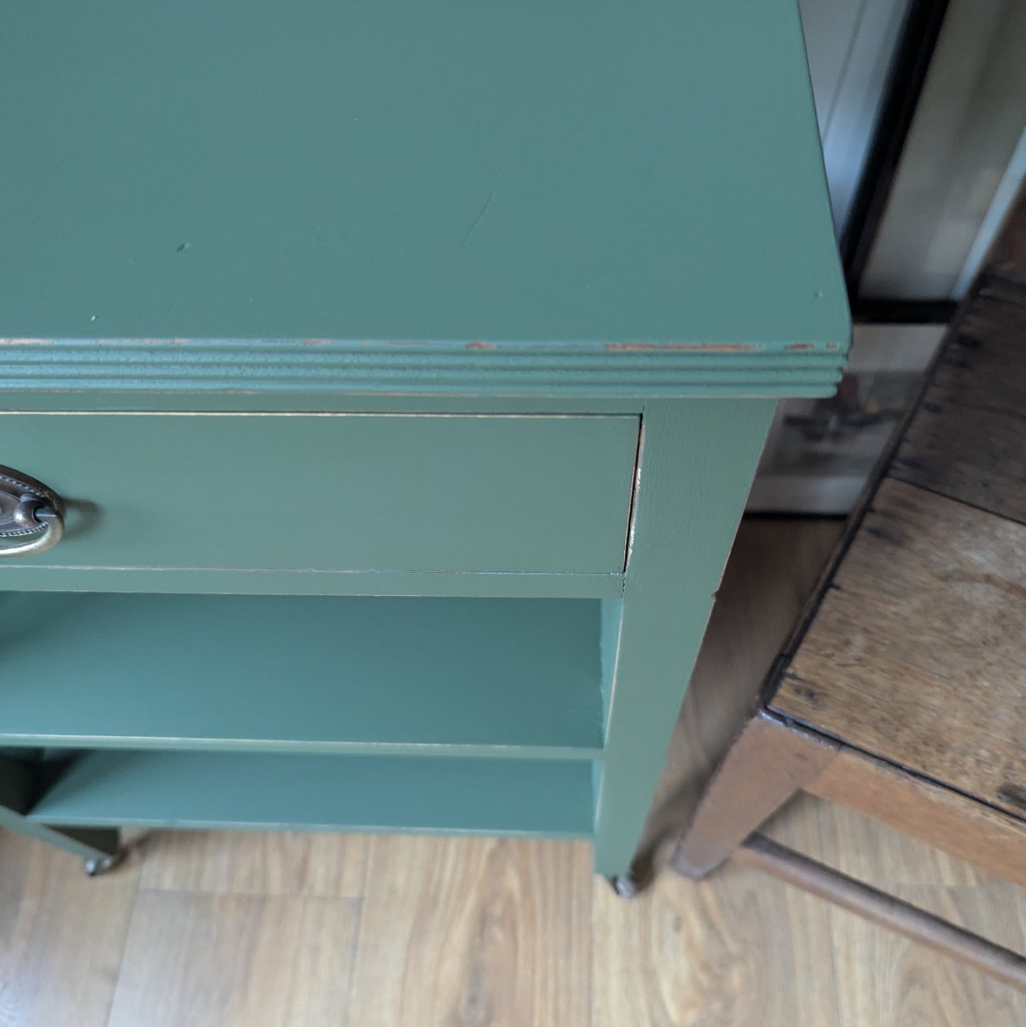 Antique Painted Side Table