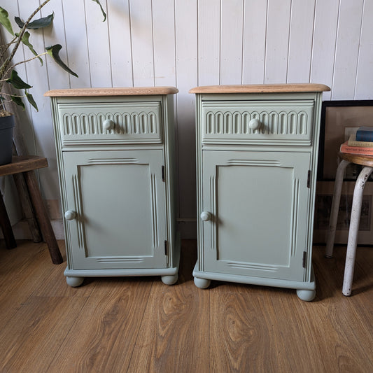Pair of Vintage Bedside Tables