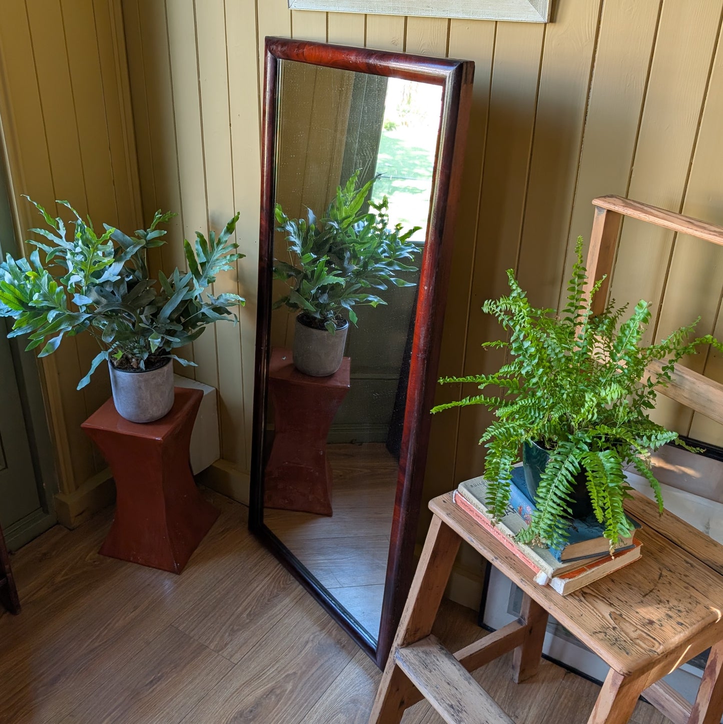 Large Victorian Shop Mirror