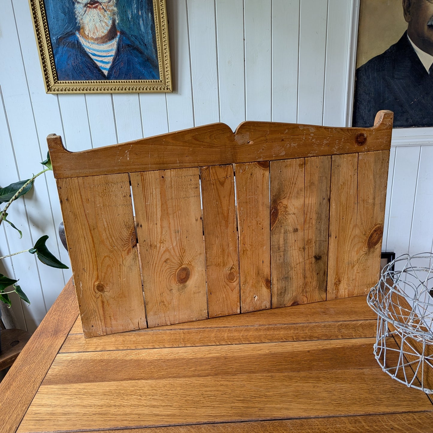 Small Antique Pine Shelves