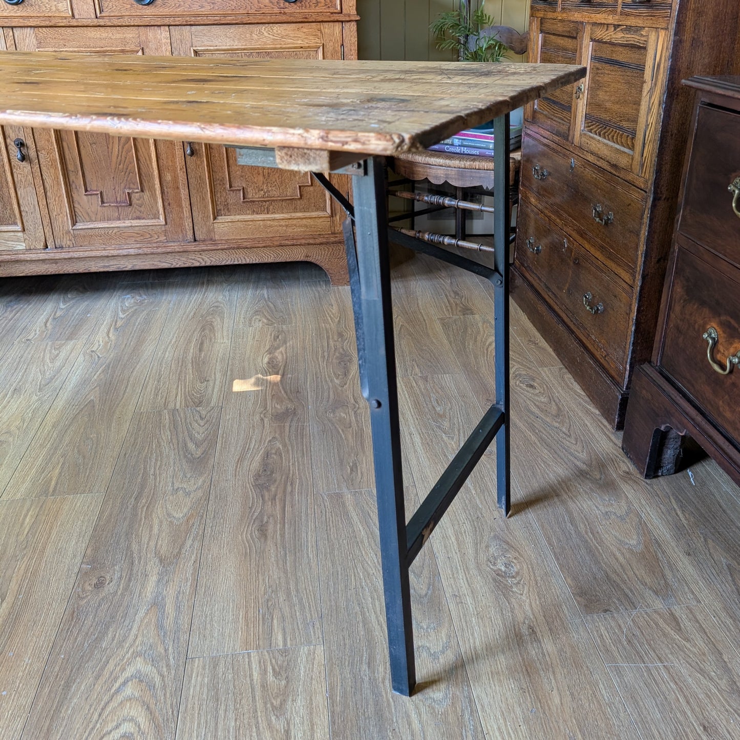 Vintage Trestle Table