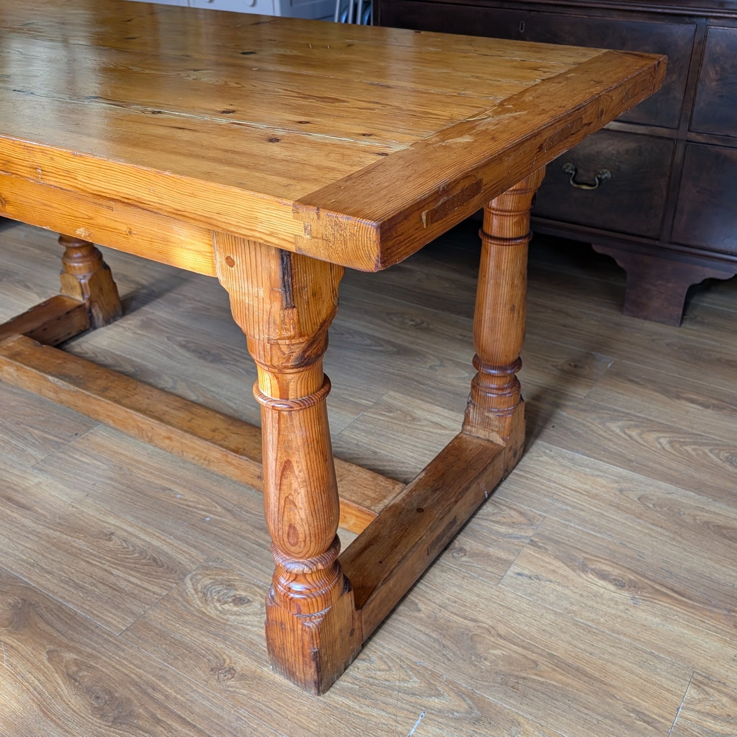 Pine Antique Refectory Table