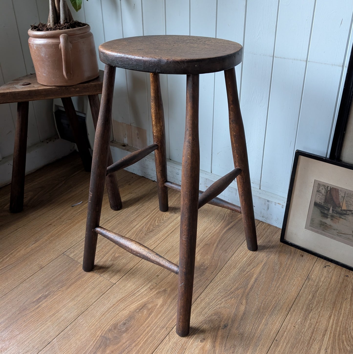 Victorian Kitchen Stool