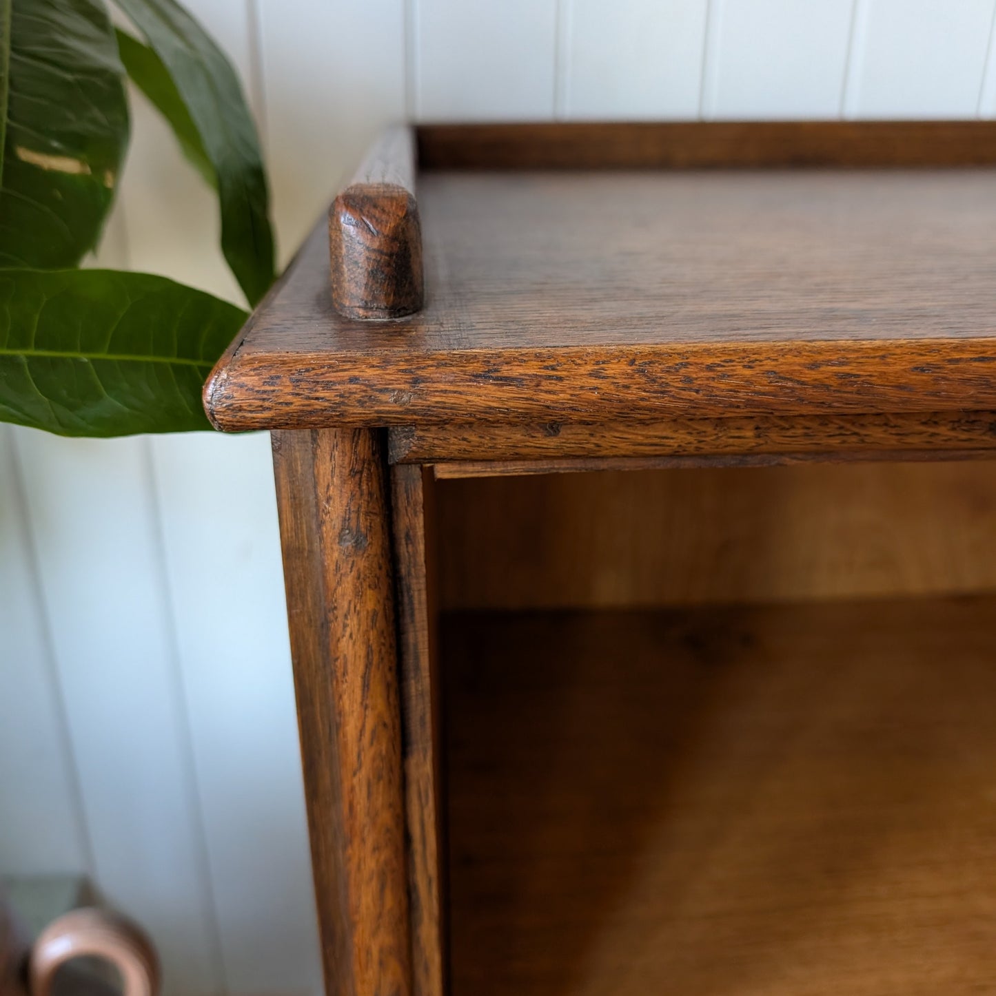 Small Antique Oak Cupboard