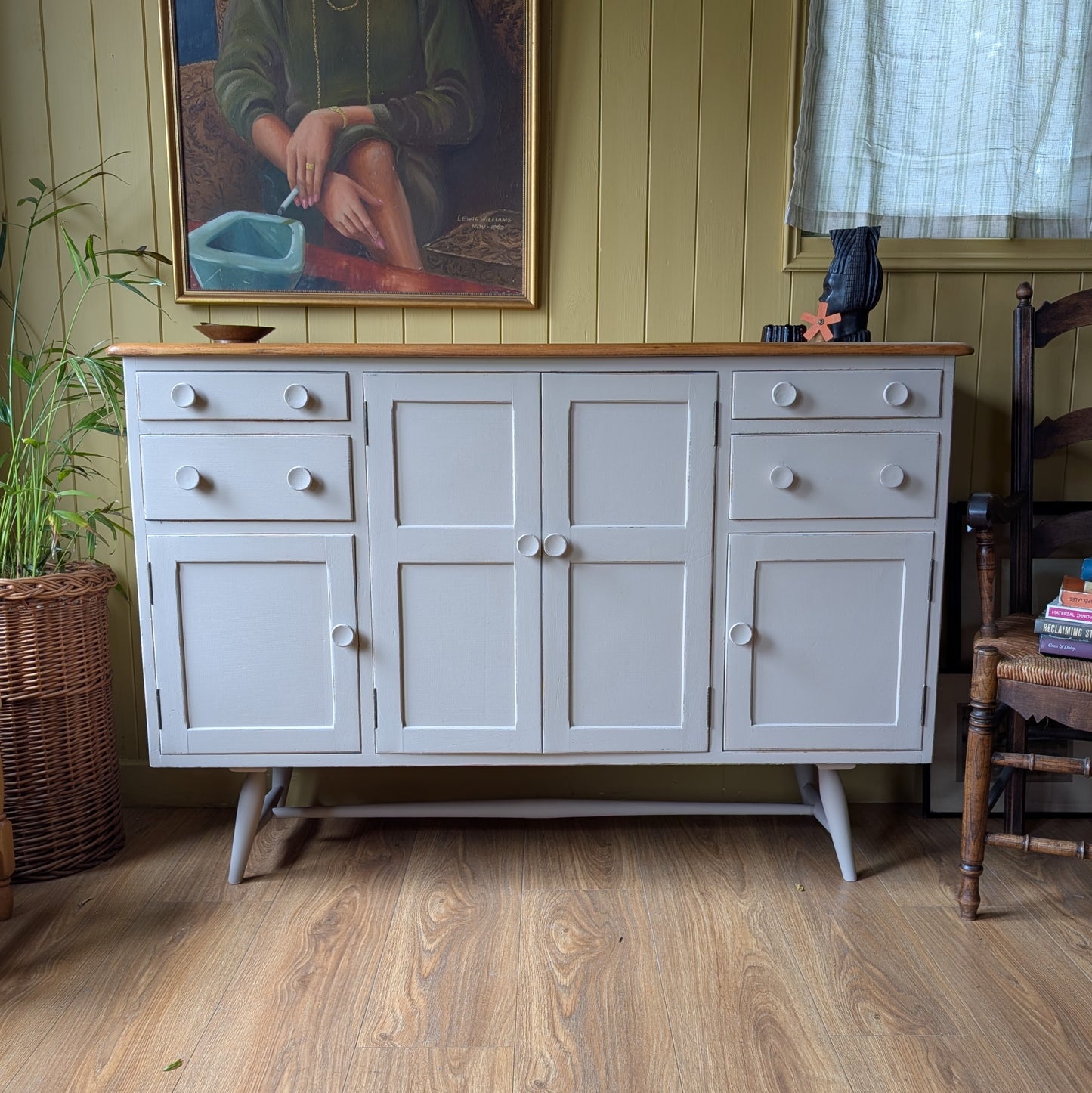 1950s Painted Ercol Sideboard