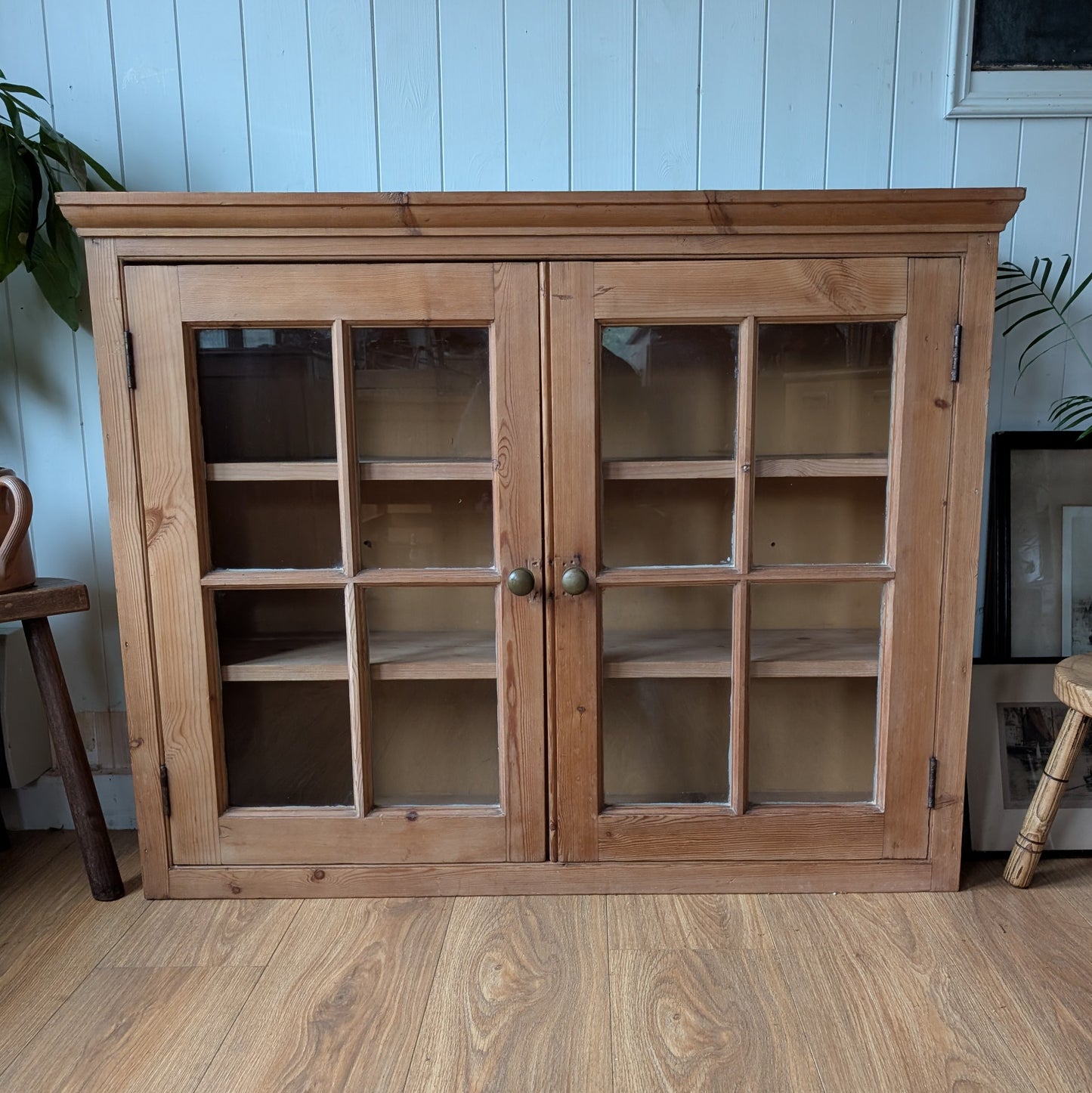 Victorian Glazed Wall Cabinet