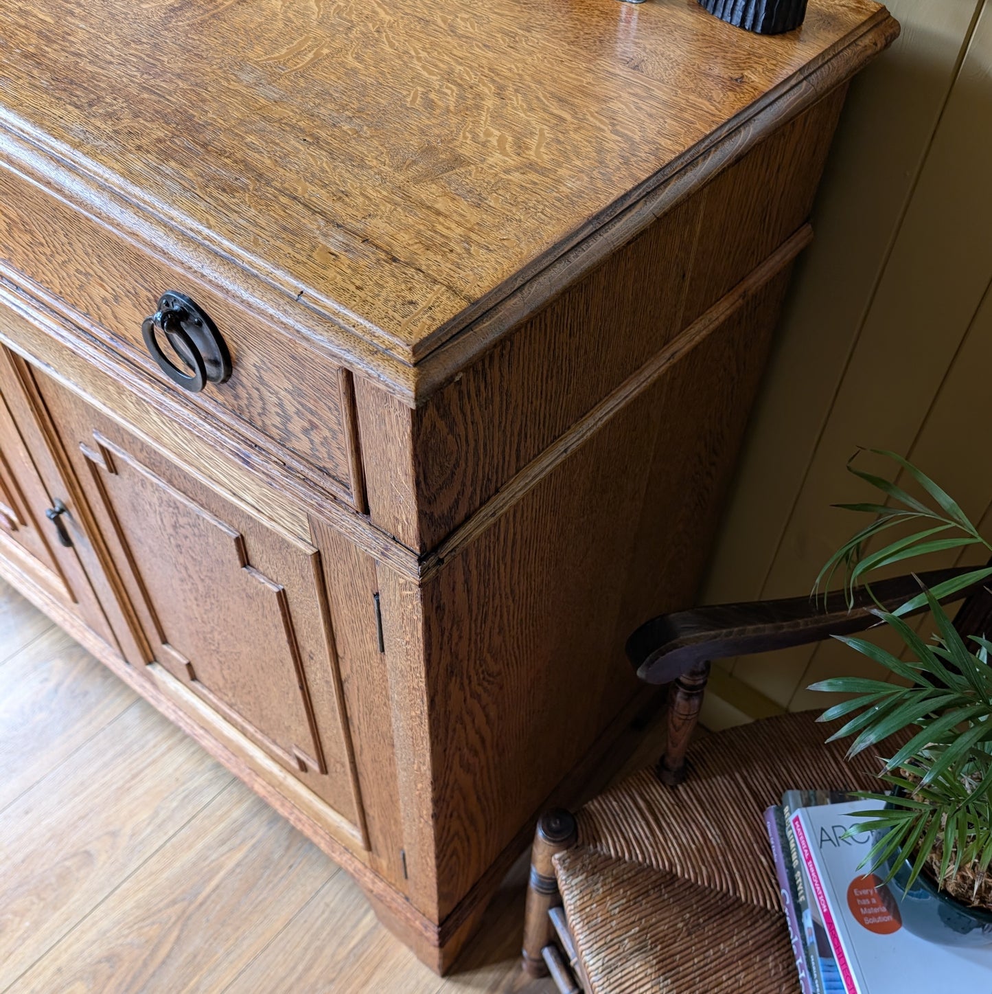 Large Antique Oak Sideboard