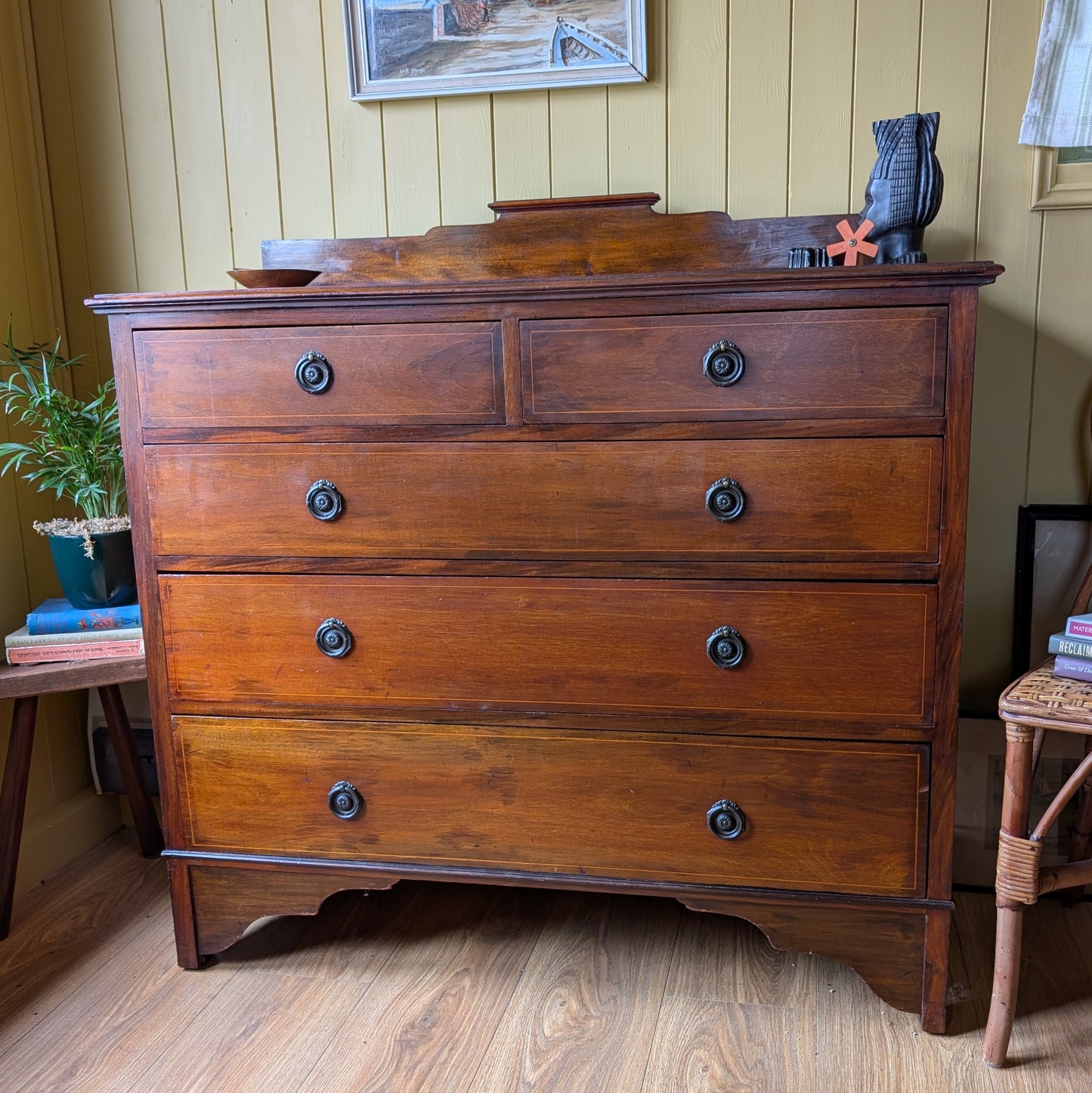 Antique Inlaid Chest of Drawers