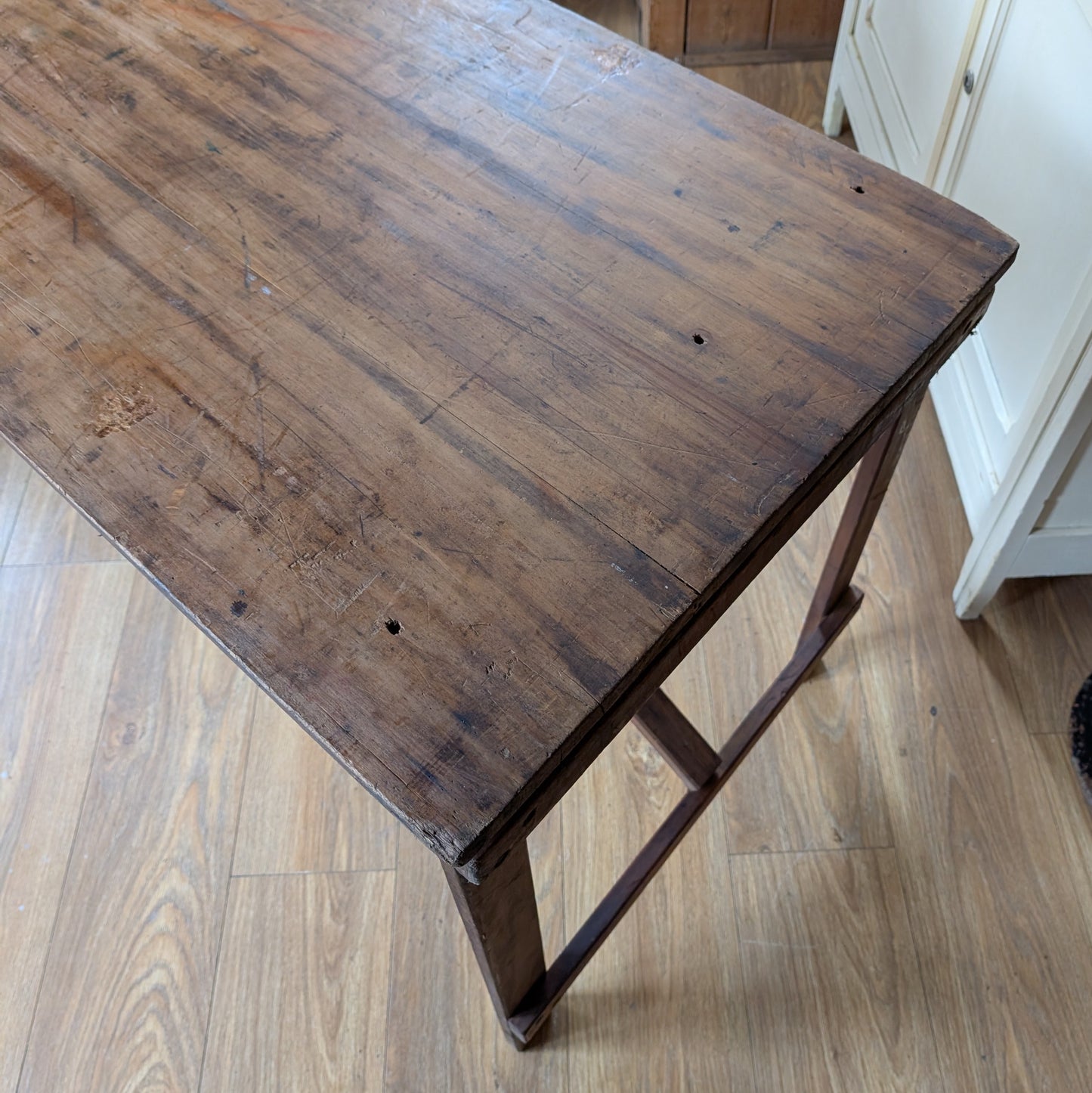 Antique Trestle Table
