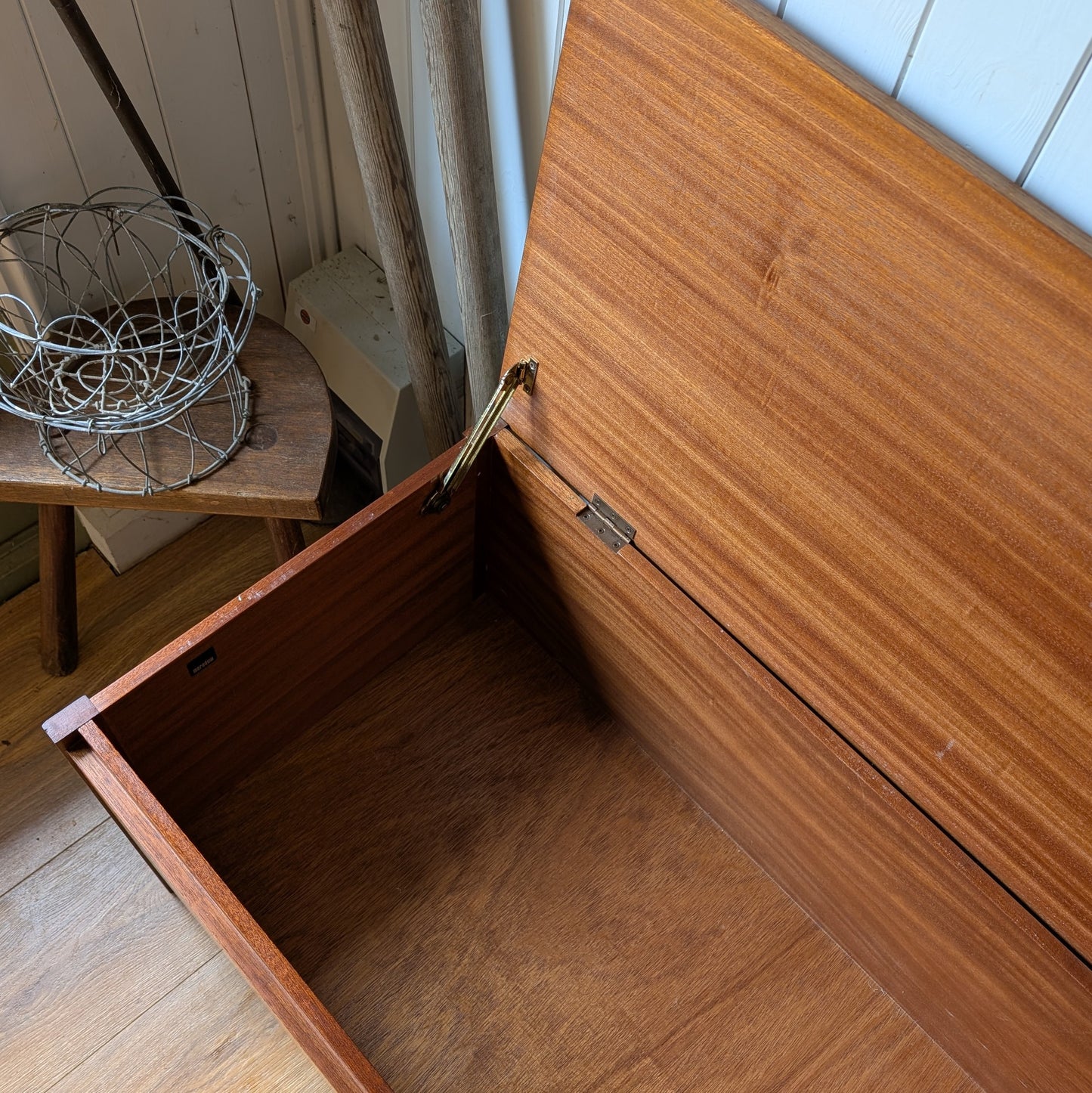Mid Century Blanket Box by Meredrew