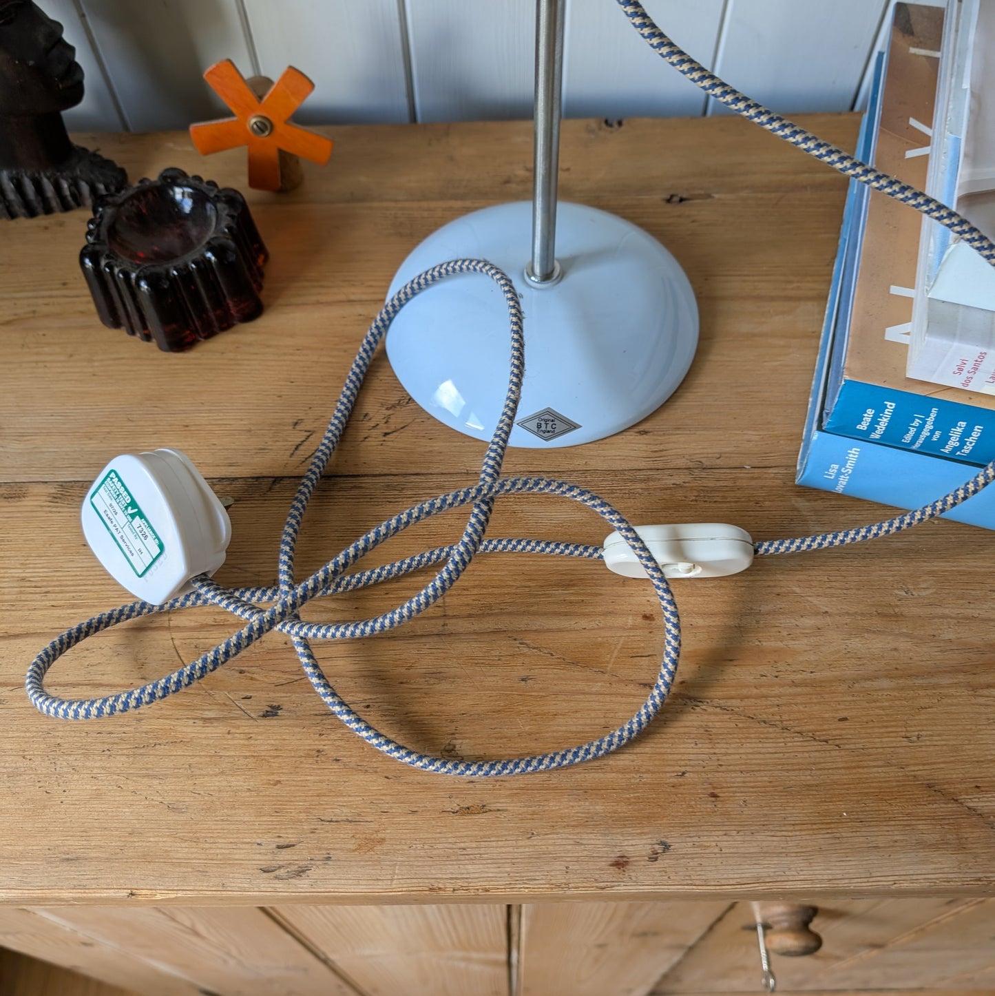 Original BTC Hector Pleat Table Lamp