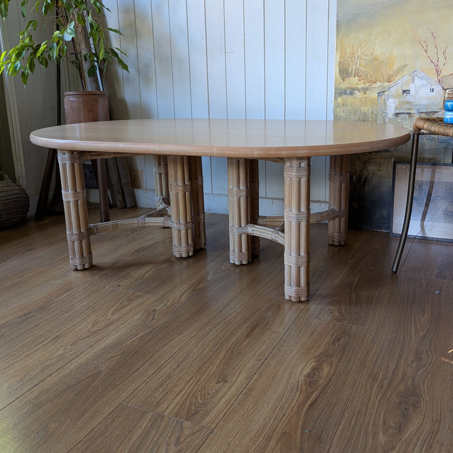 Large Vintage French Coffee Table