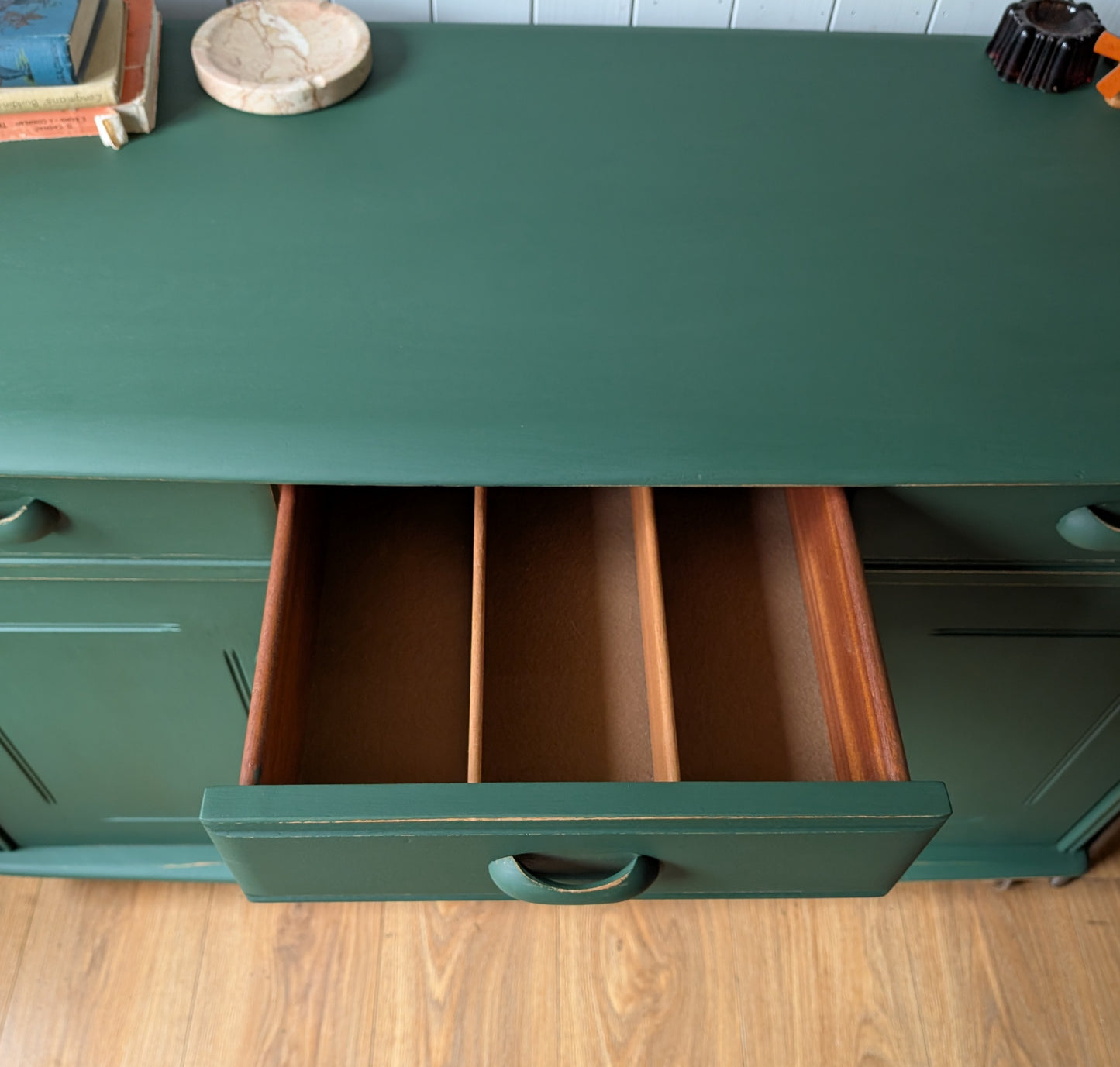 Painted Mid Century Sideboard