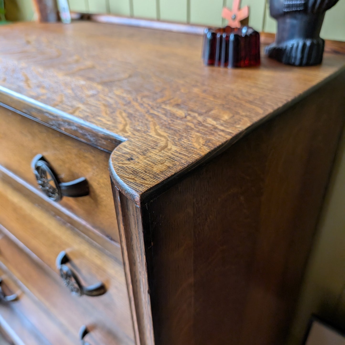 Art Deco Oak Chest of Drawers