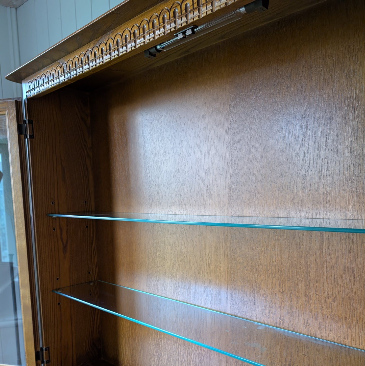 Vintage Glazed Oak Dresser