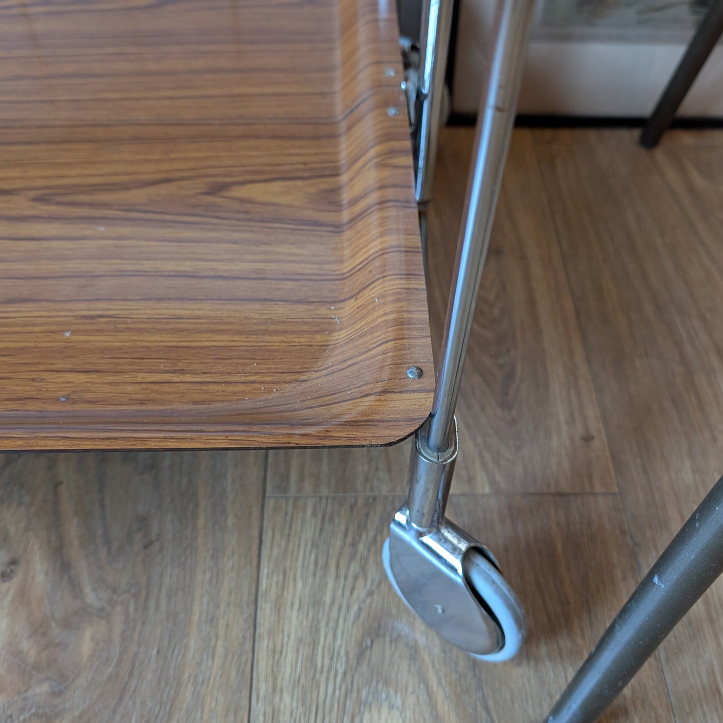 German Mid Century Folding Drinks Trolley