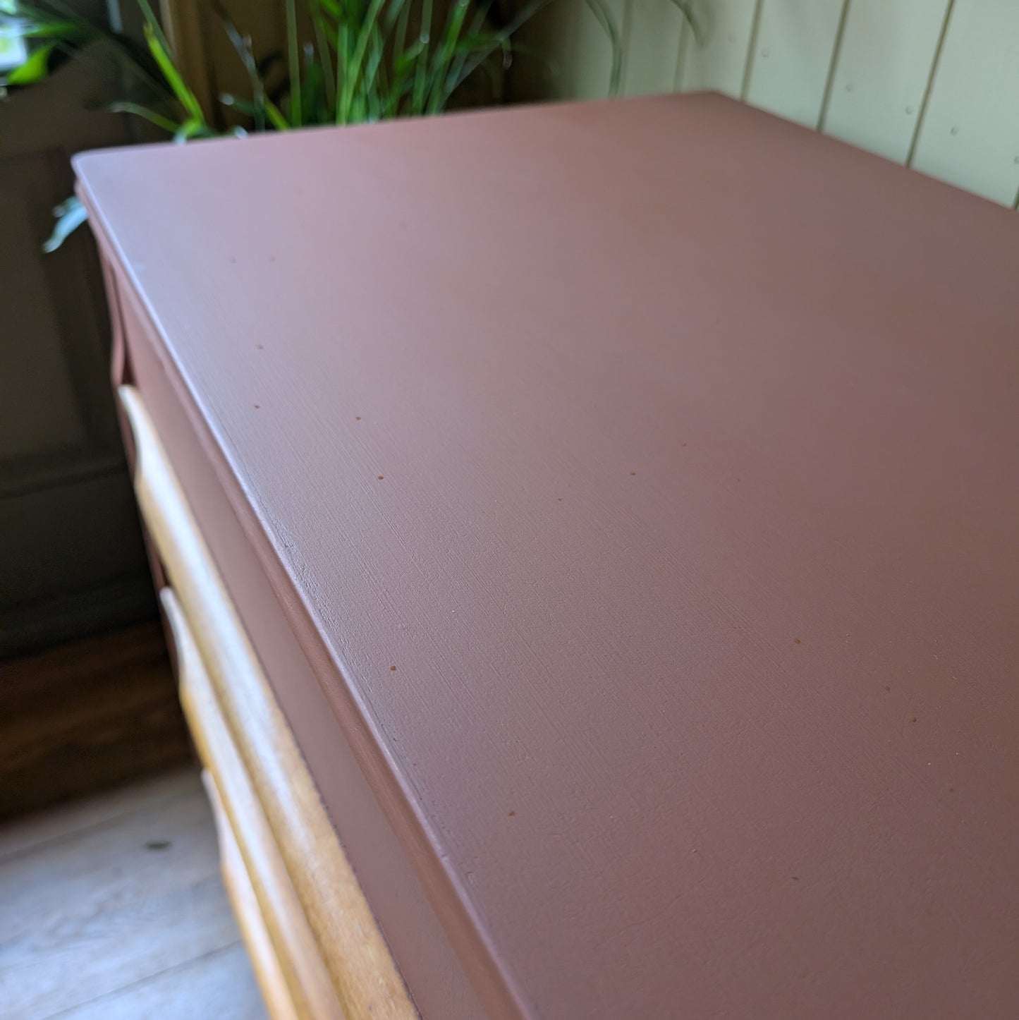 Small Painted Mid Century Chest of Drawers