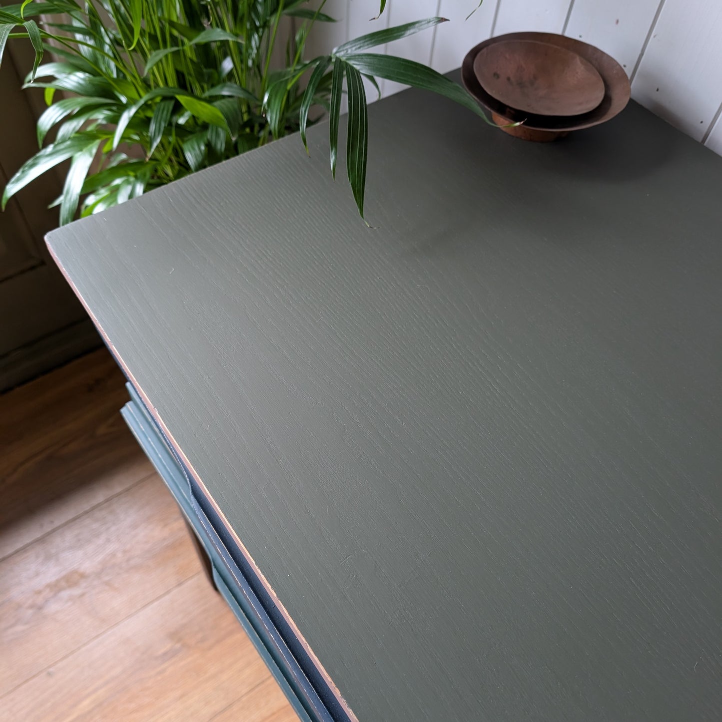 Painted Mid Century Desk